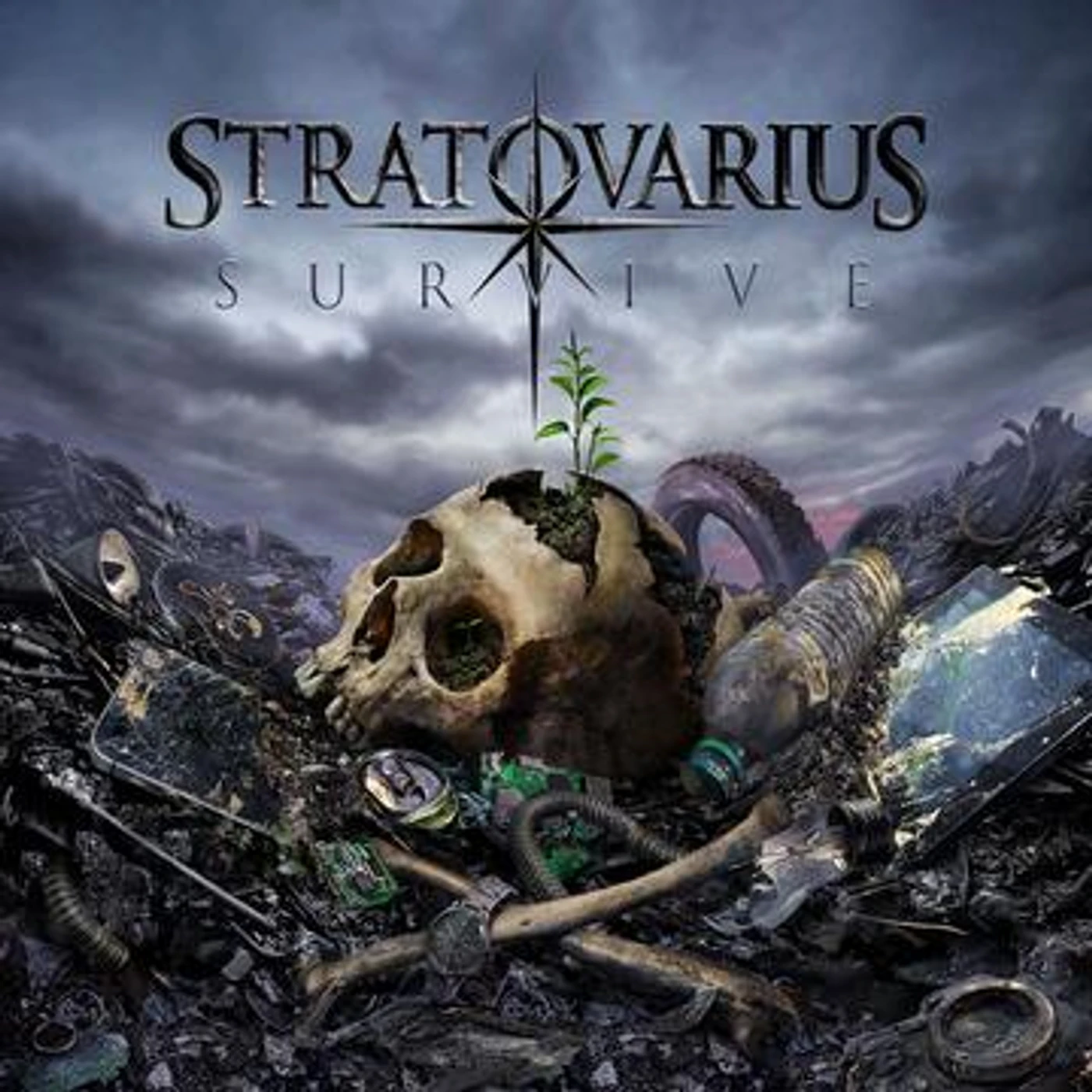 Stratovarius Survive  limited blue Curacao edition  2 LP vinyl record
