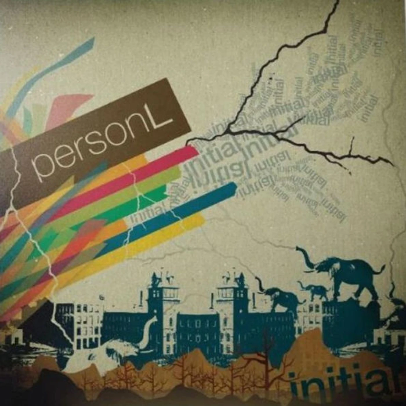 Person L Initial Vinyl Record
