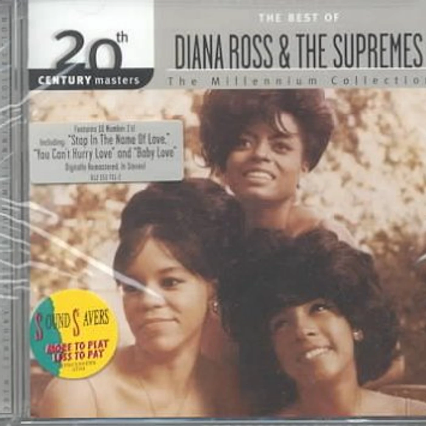 Diana Ross & The Supremes MILLENNIUM COLLECTION: 20TH CENTURY MASTERS CD