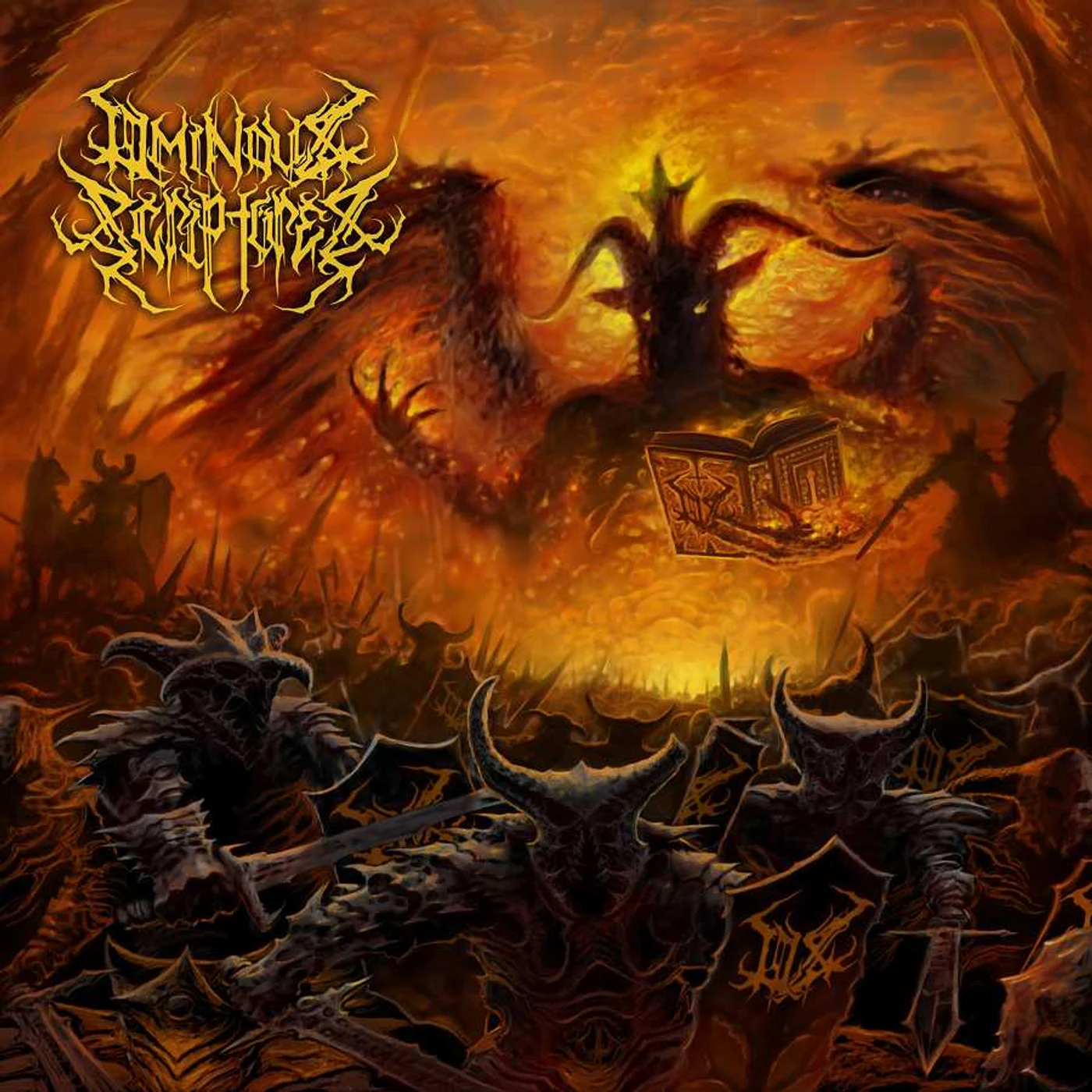 Ominous Scriptures FALL OF THE CELESTIAL THRONE CD