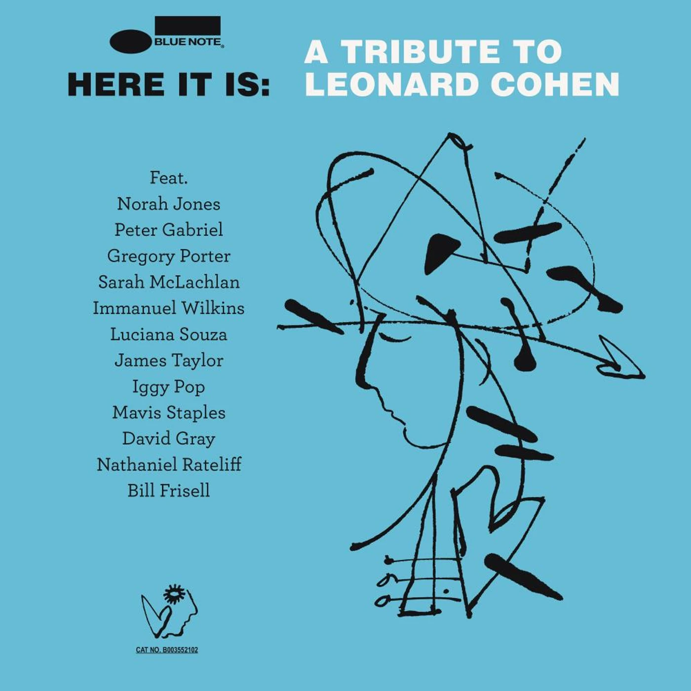 HERE IT IS: A TRIBUTE TO LEONARD COHEN CD
