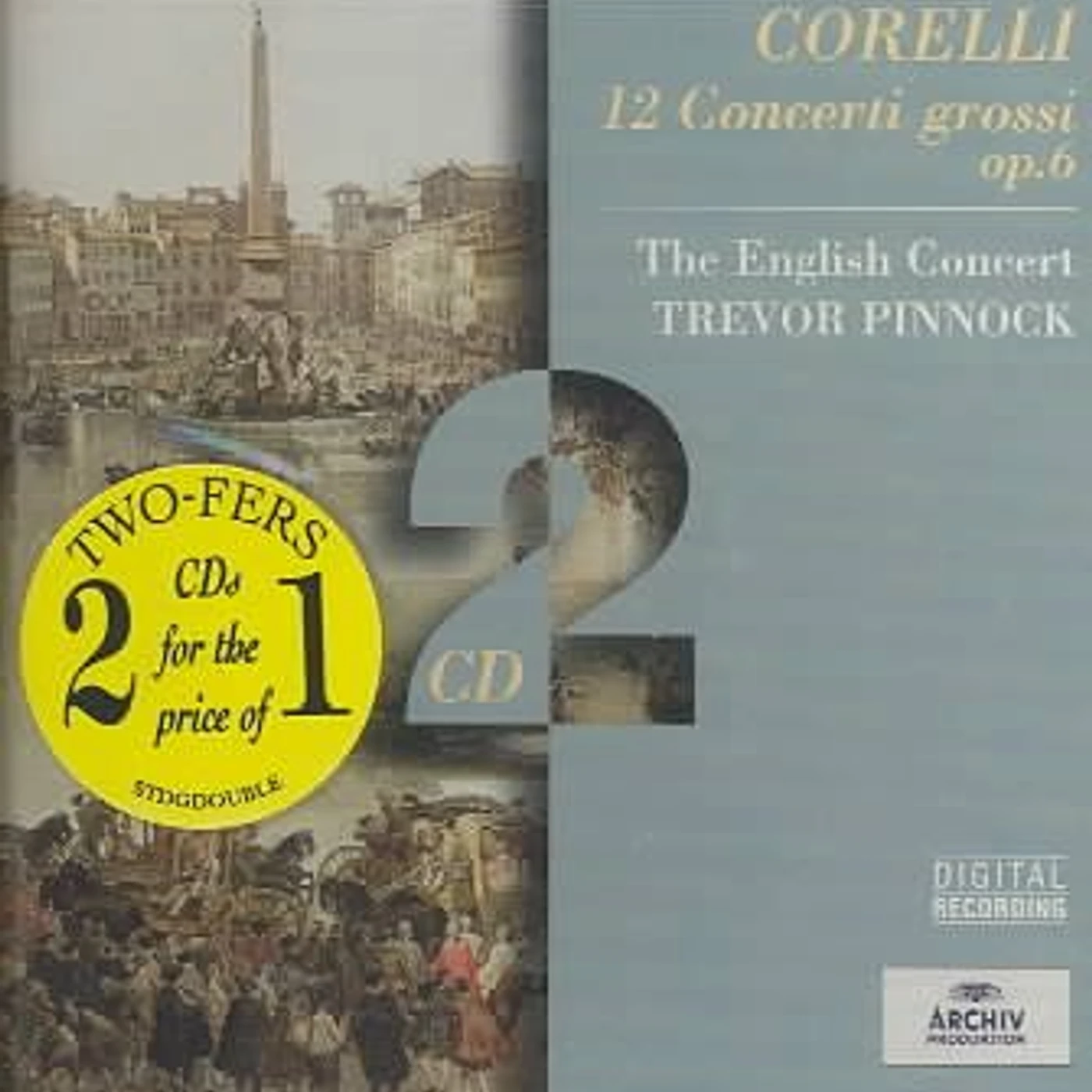 Arcangelo Corelli 12 Concerti Grossi, Op. 6 (2 CD) CD