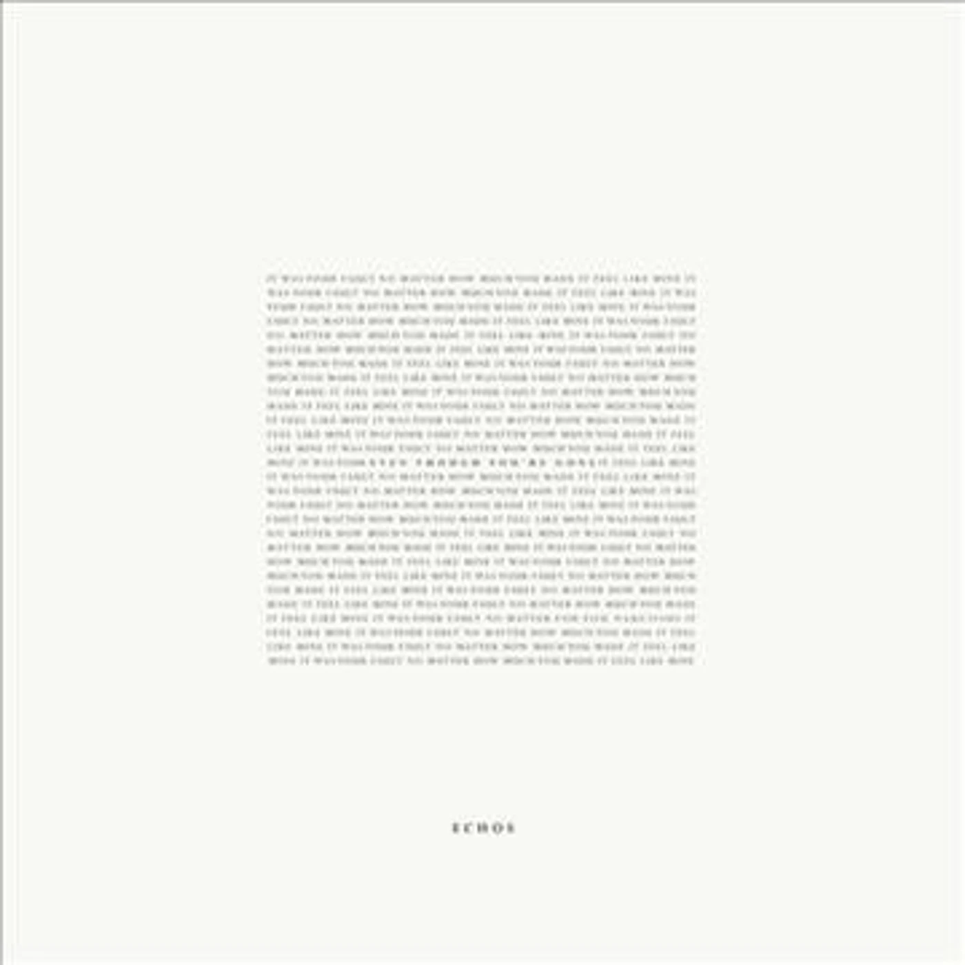 Echos EVEN THOUGH YOU'RE GONE (2 LP) Vinyl Record