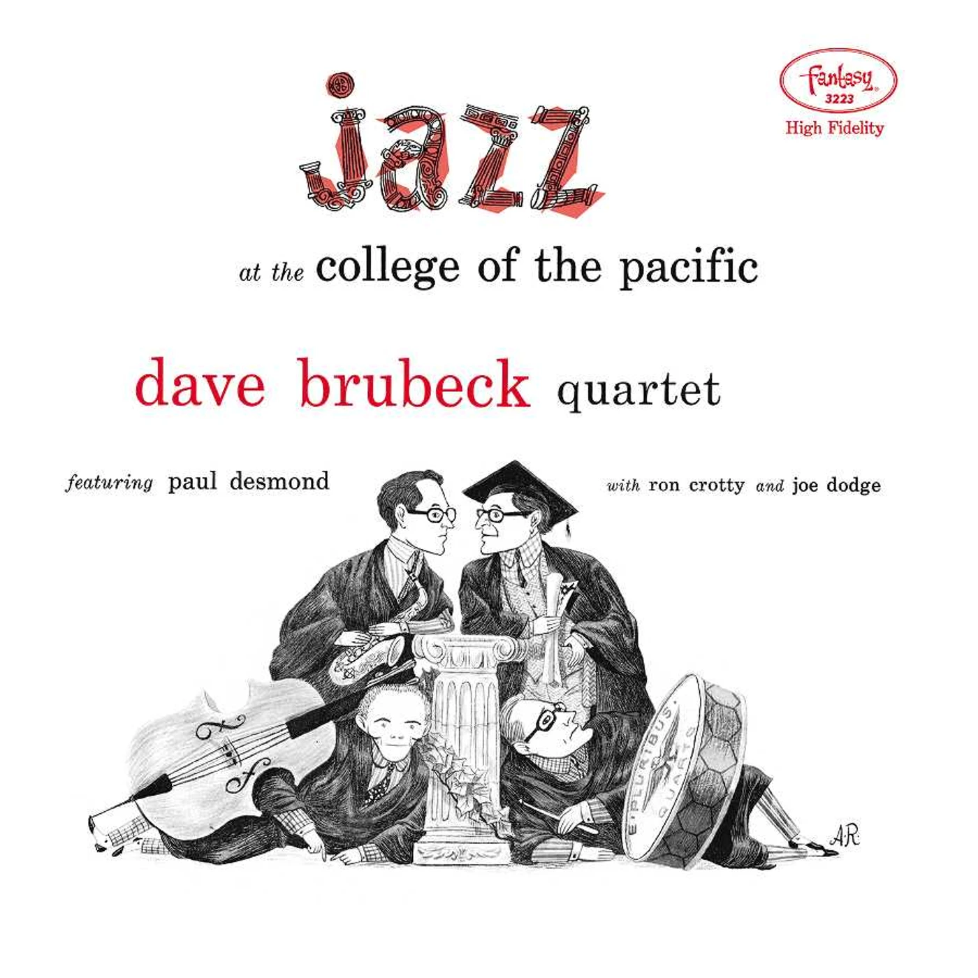 The Dave Brubeck Quartet Jazz At The College Of The Pacific Vinyl Record