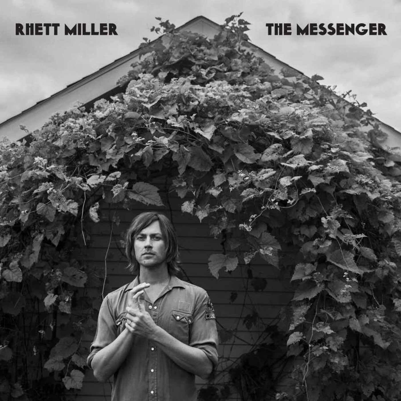 Rhett Miller MESSENGER (CLEAR WITH BLACK SMOKE) Vinyl Record