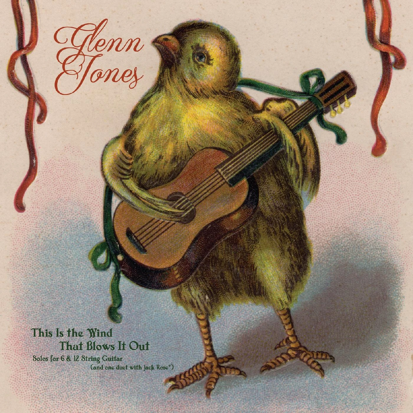 Glenn Jones THIS IS THE WIND THAT BLOWS IT OUT (DL CARD) Vinyl Record