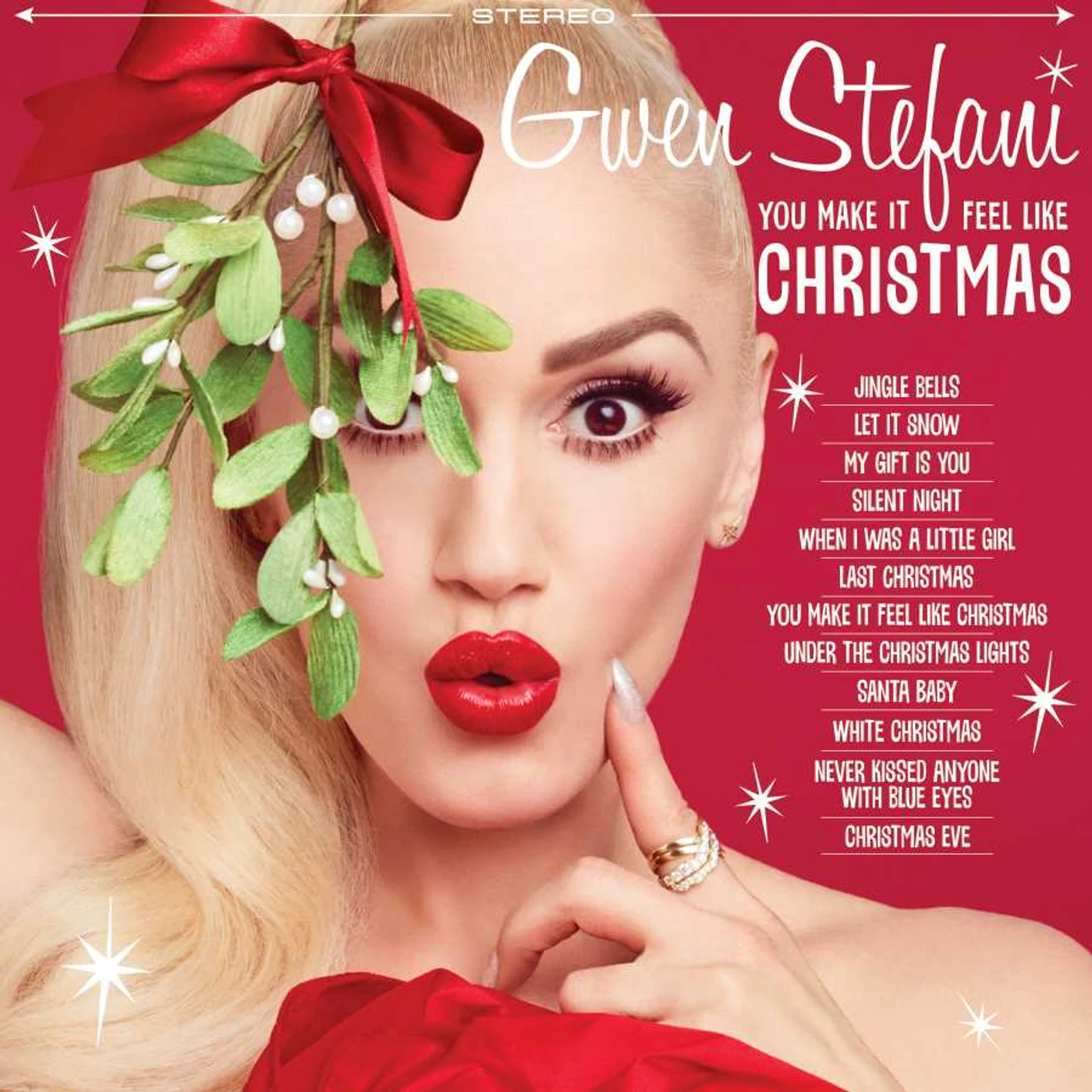 Gwen Stefani YOU MAKE IT FEEL LIKE CHRISTMAS (WHITE VINYL) Vinyl Record