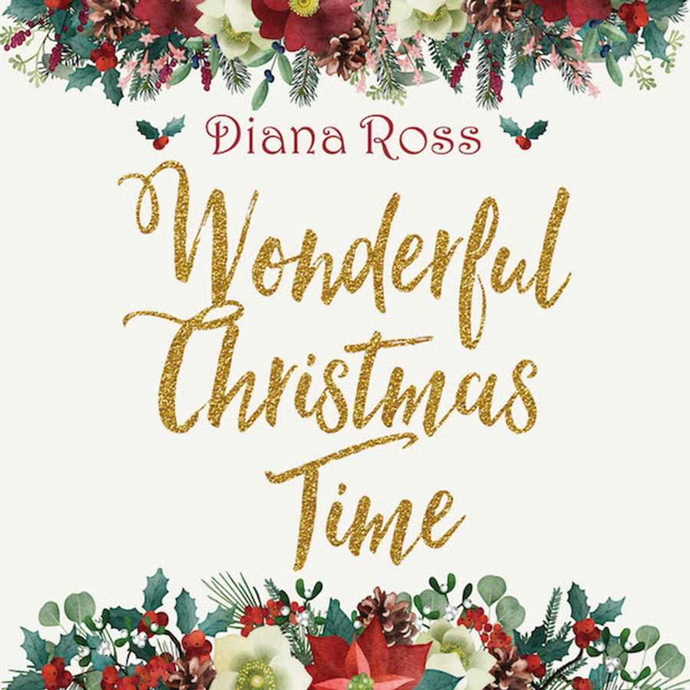 Diana Ross WONDERFUL CHRISTMAS TIME (2LP) Vinyl Record