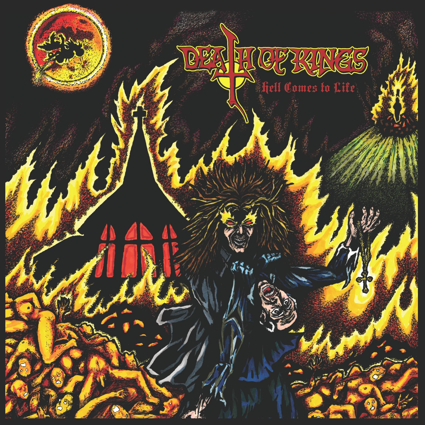 Death of Kings HELL COMES TO LIFE Vinyl Record