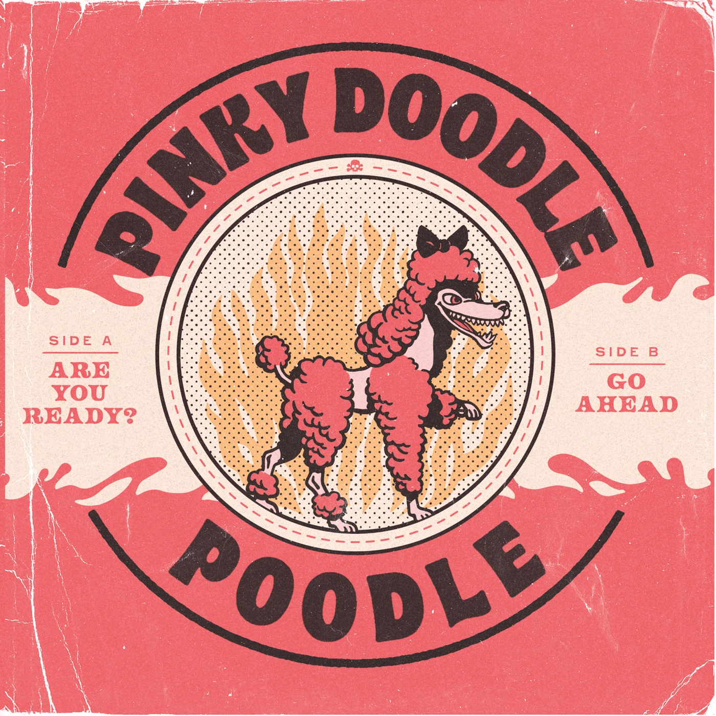 Pinky Doodle Poodle Are You Ready? Vinyl Record