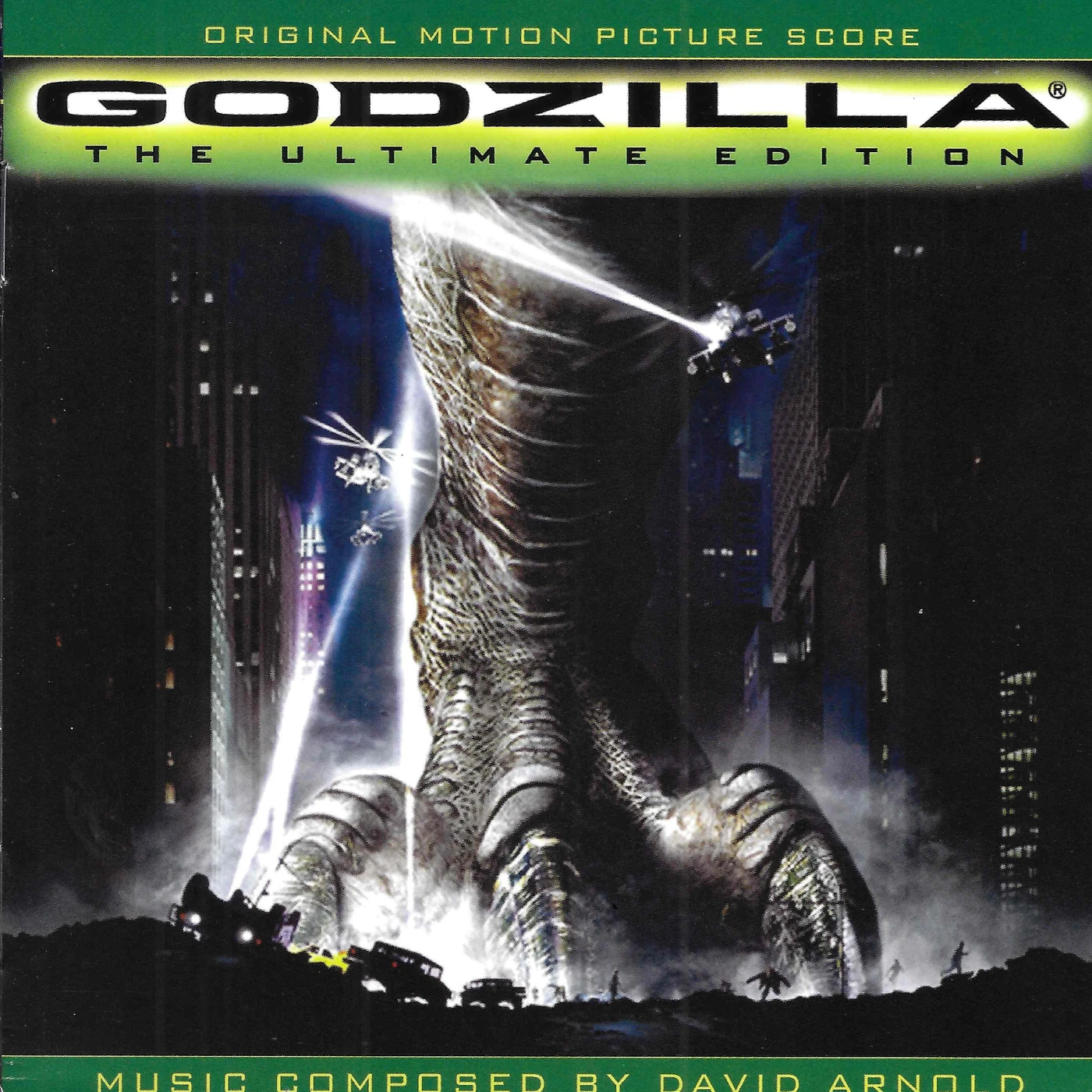 David Arnold GODZILLA: ORIGINAL MOTION PICTURE SOUNDTRACK CD