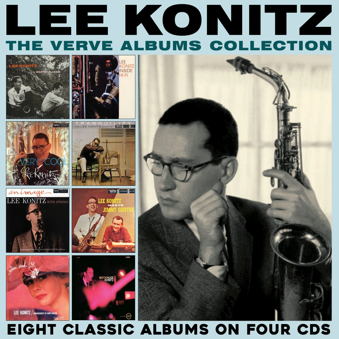 Lee Konitz VERVE ALBUMS COLLECTION CD