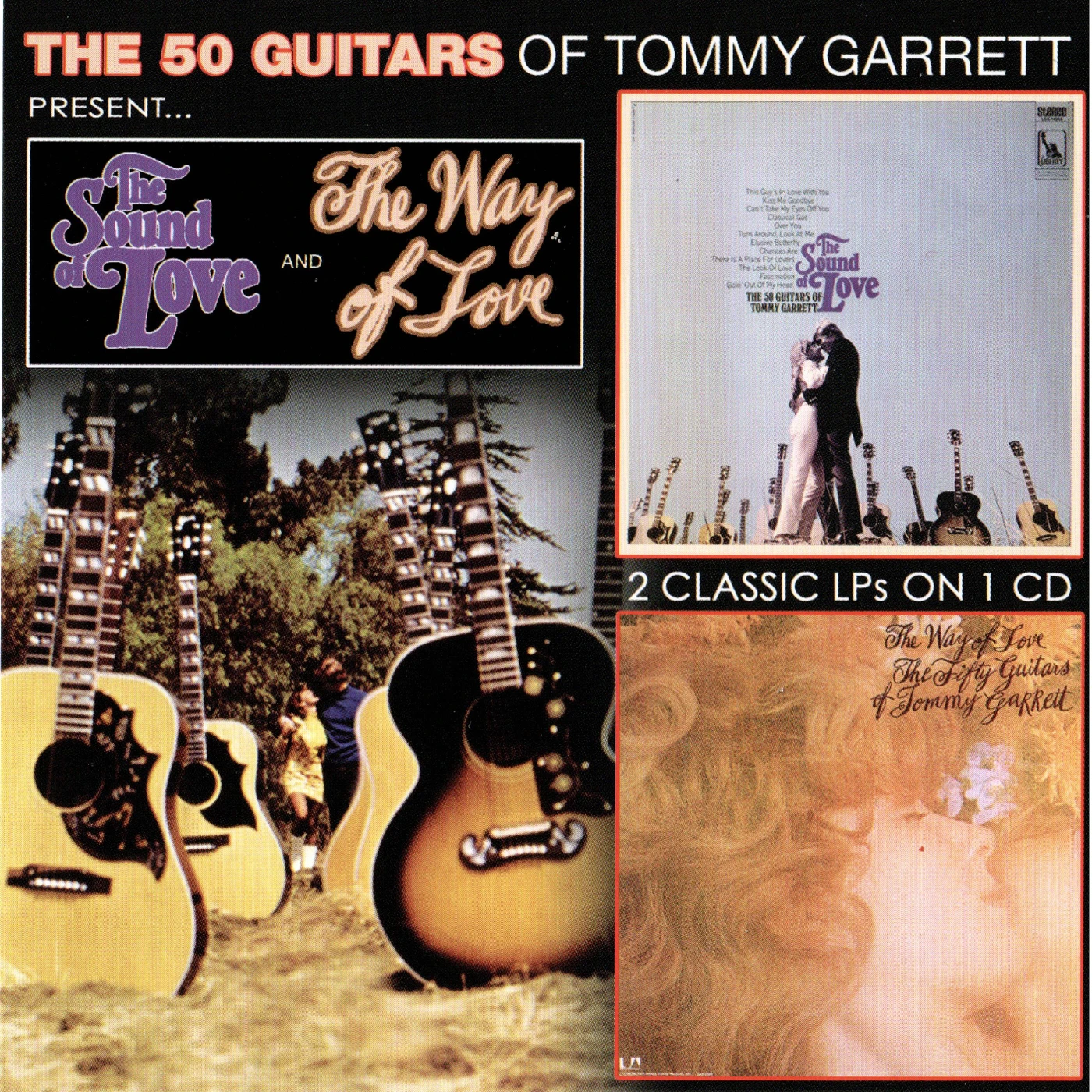 Tommy Garrett SOUND OF LOVE & THE WAY OF LOVE CD