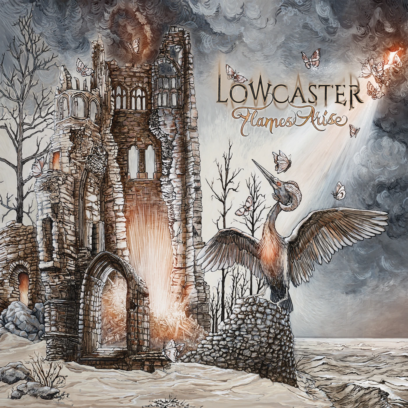 Lowcaster Flames Arise Vinyl Record