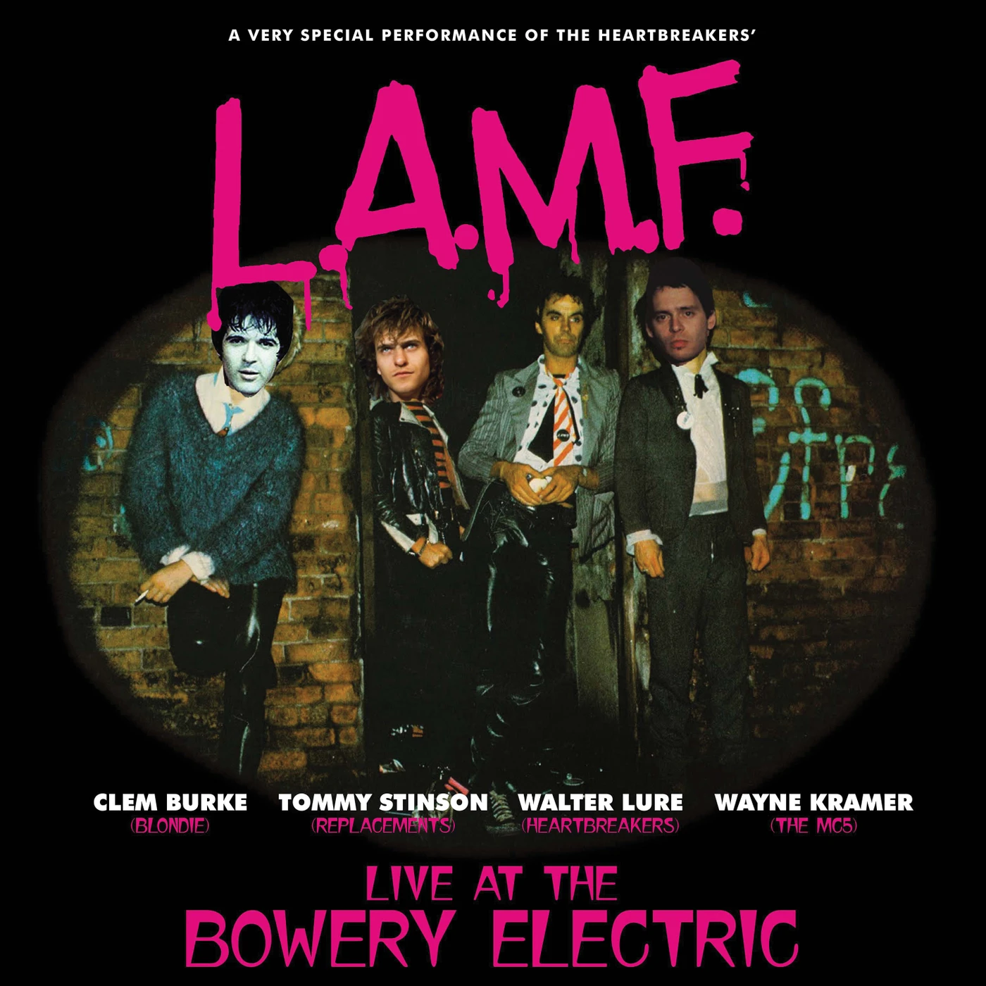 Walter Lure L.A.M.F. Live At The Bowery Vinyl Record