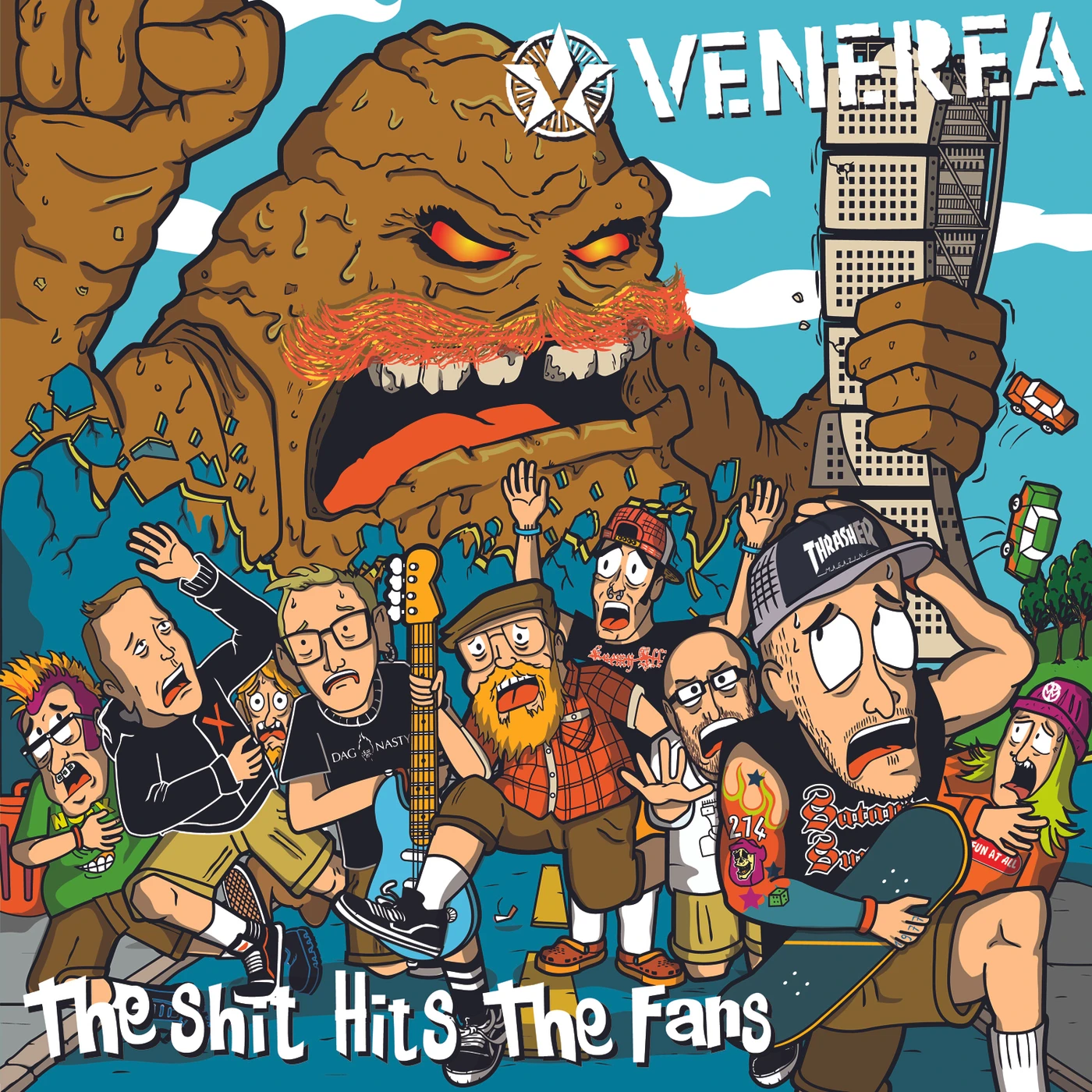 Venerea   The Shit Hits The Fans Vinyl Record