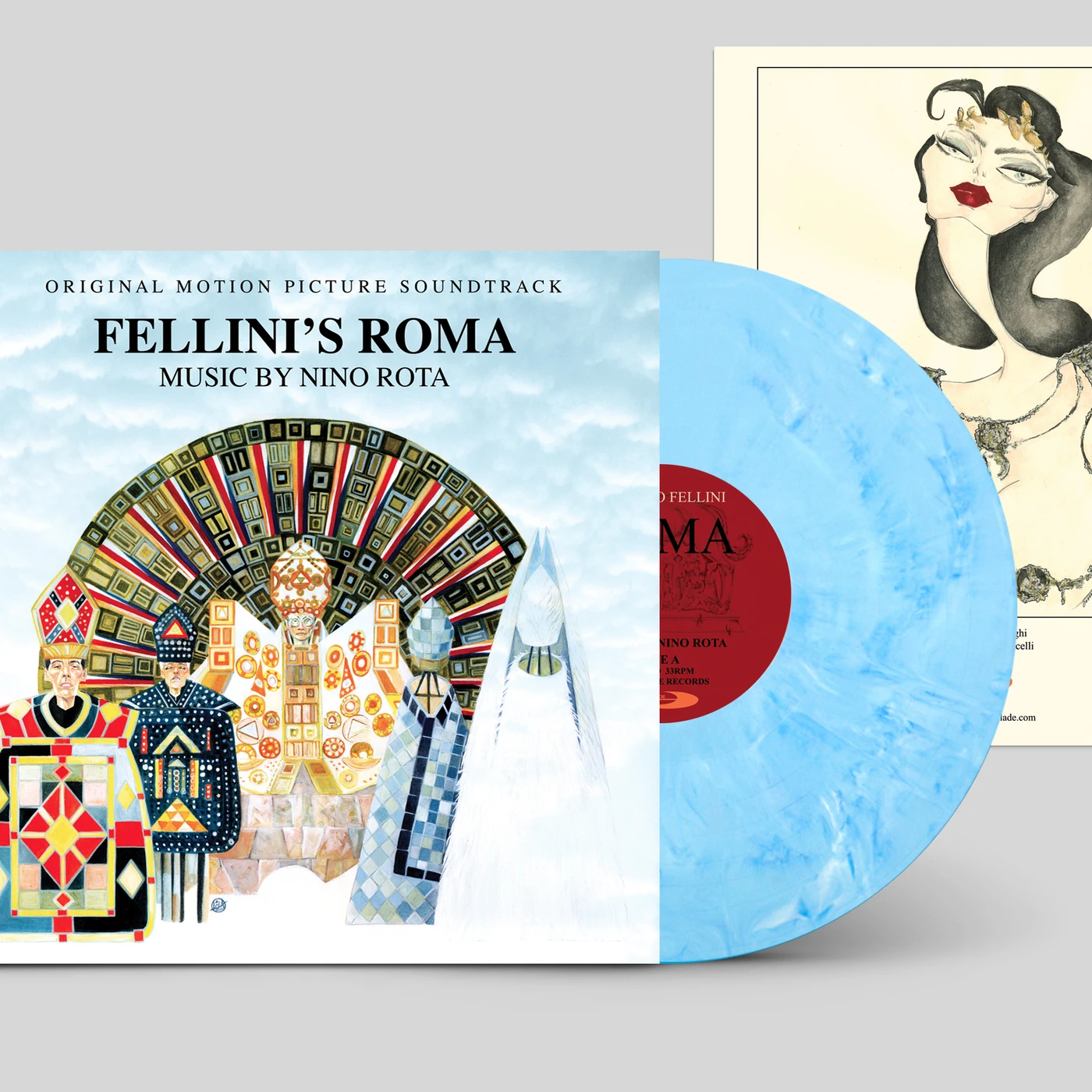 Nino Rota FELLINI'S ROMA OSR Vinyl Record
