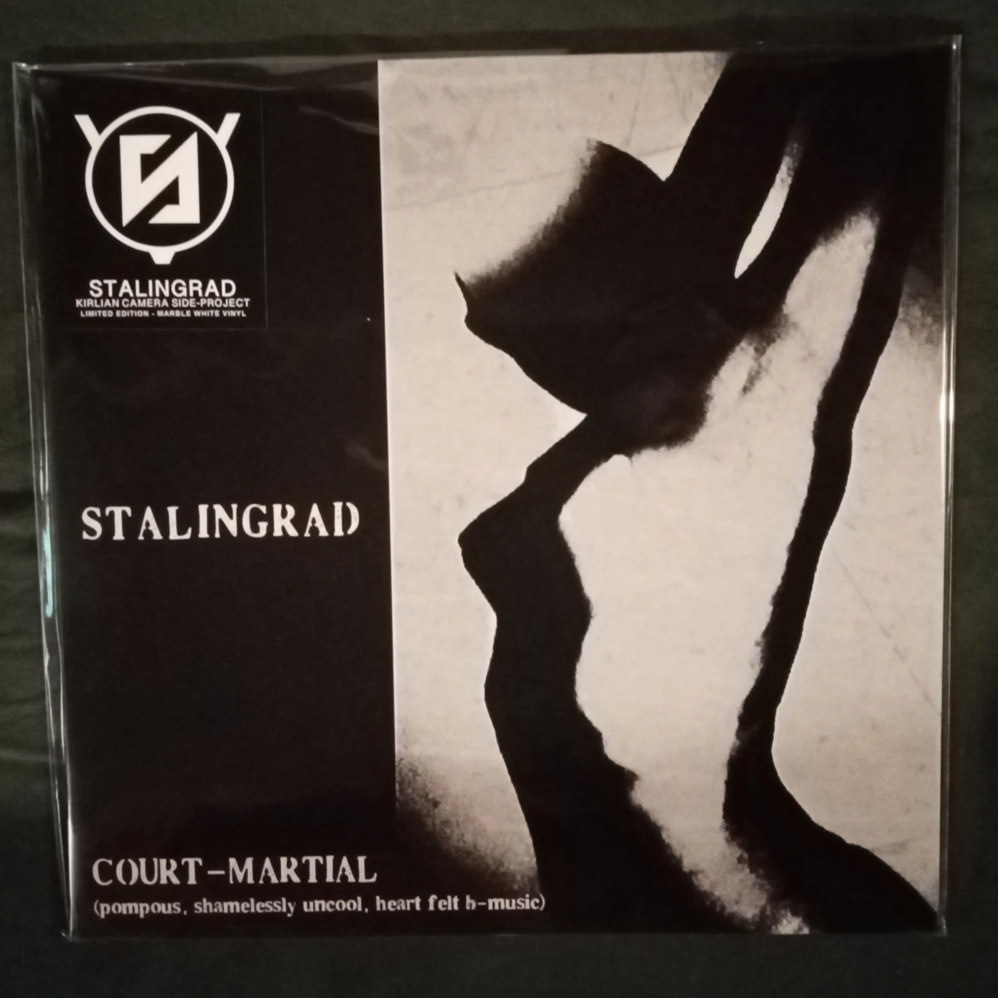 Stalingrad COURT MARTIAL (MARBLED WHITE) Vinyl Record