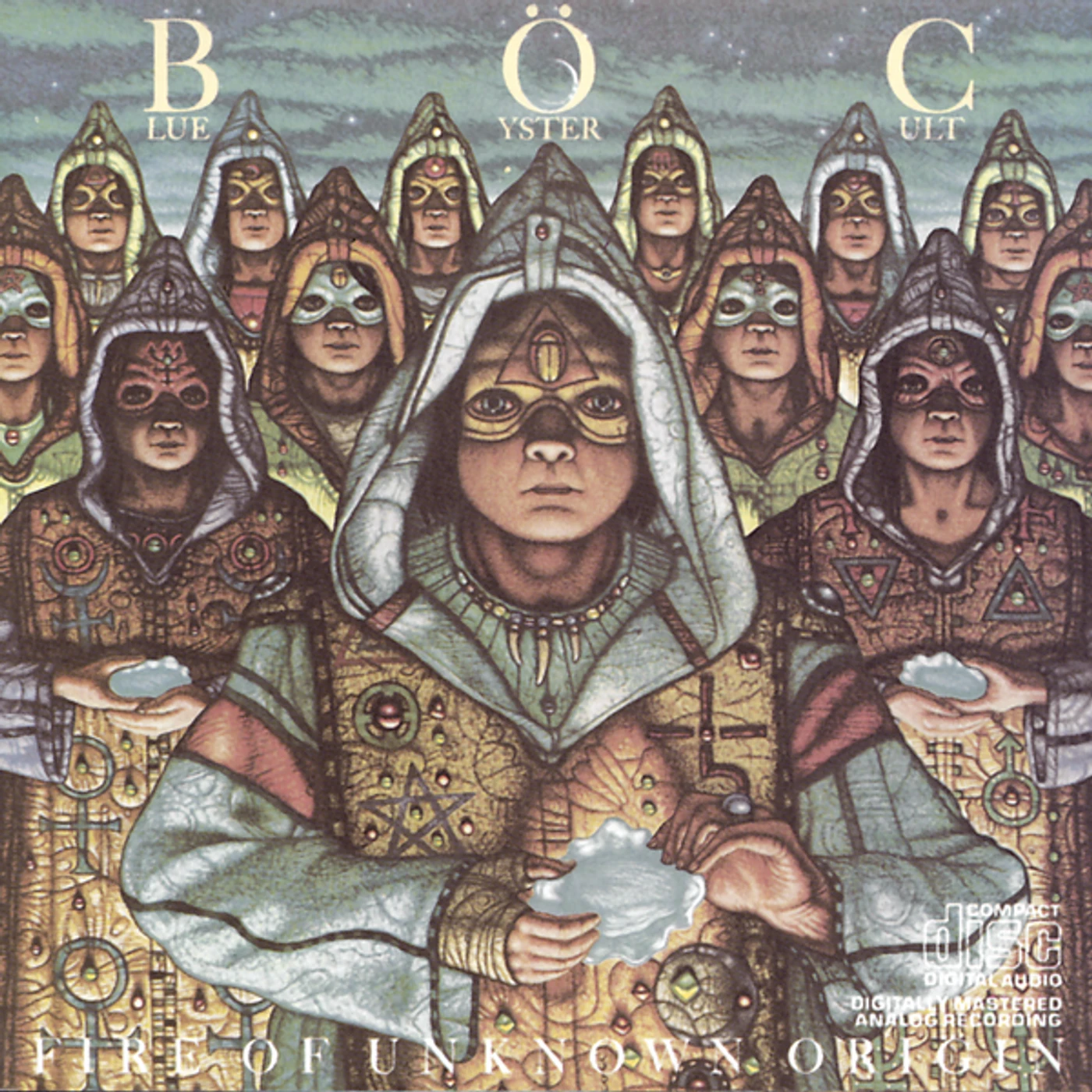 Blue Öyster Cult FIRE OF UNKNOWN ORIGIN CD