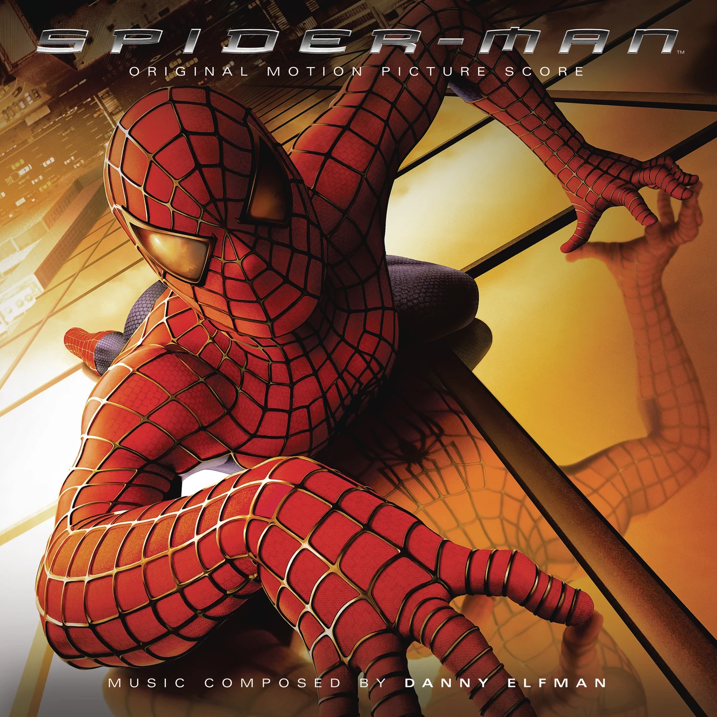 Danny Elfman SPIDER-MAN Original Soundtrack (20TH ANNIVERSARY/180G/GOLD VINYL) Vinyl Record