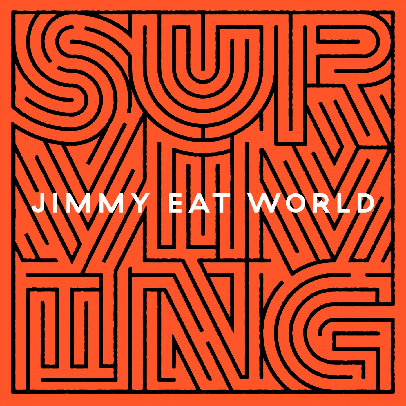 Jimmy Eat World SURVIVING (140G/GATEFOLD JACKET/DL INSERT) Vinyl Record
