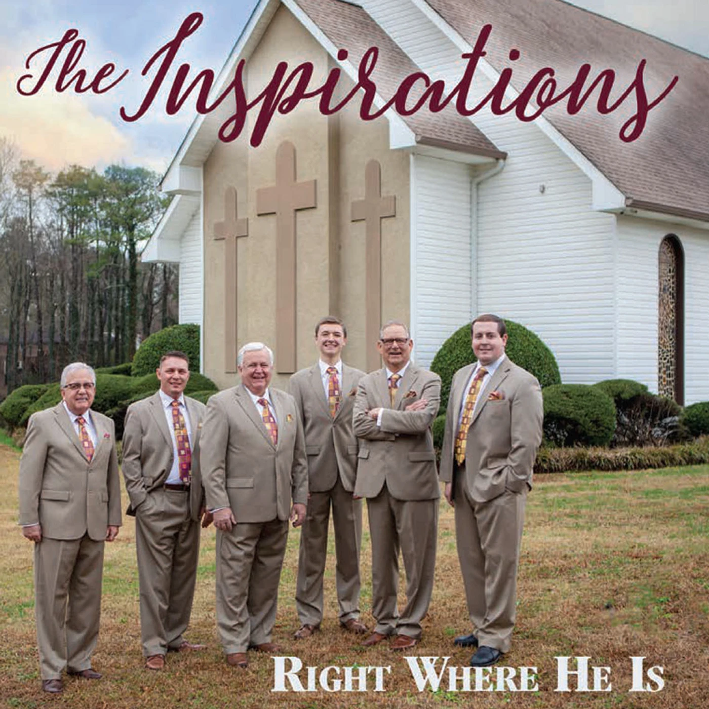 The Inspirations RIGHT WHERE HE IS CD