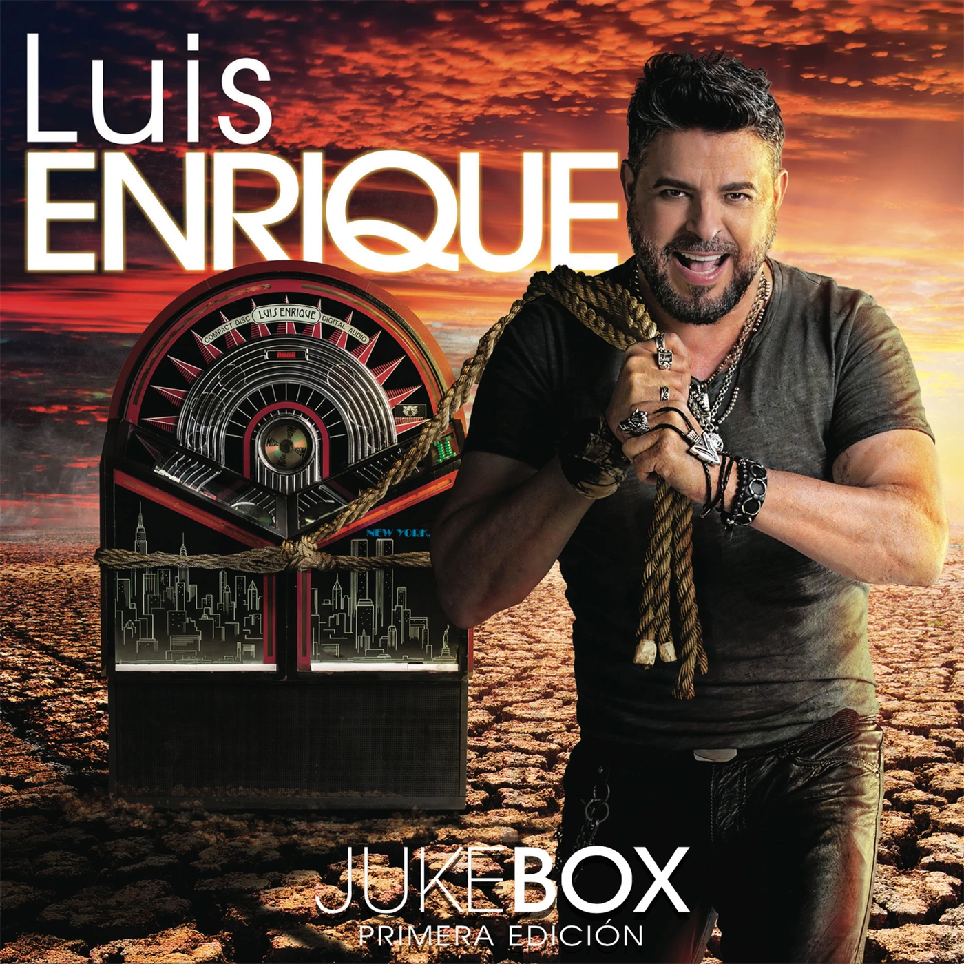 Luis Enrique Jukebox Primera Edicion CD
