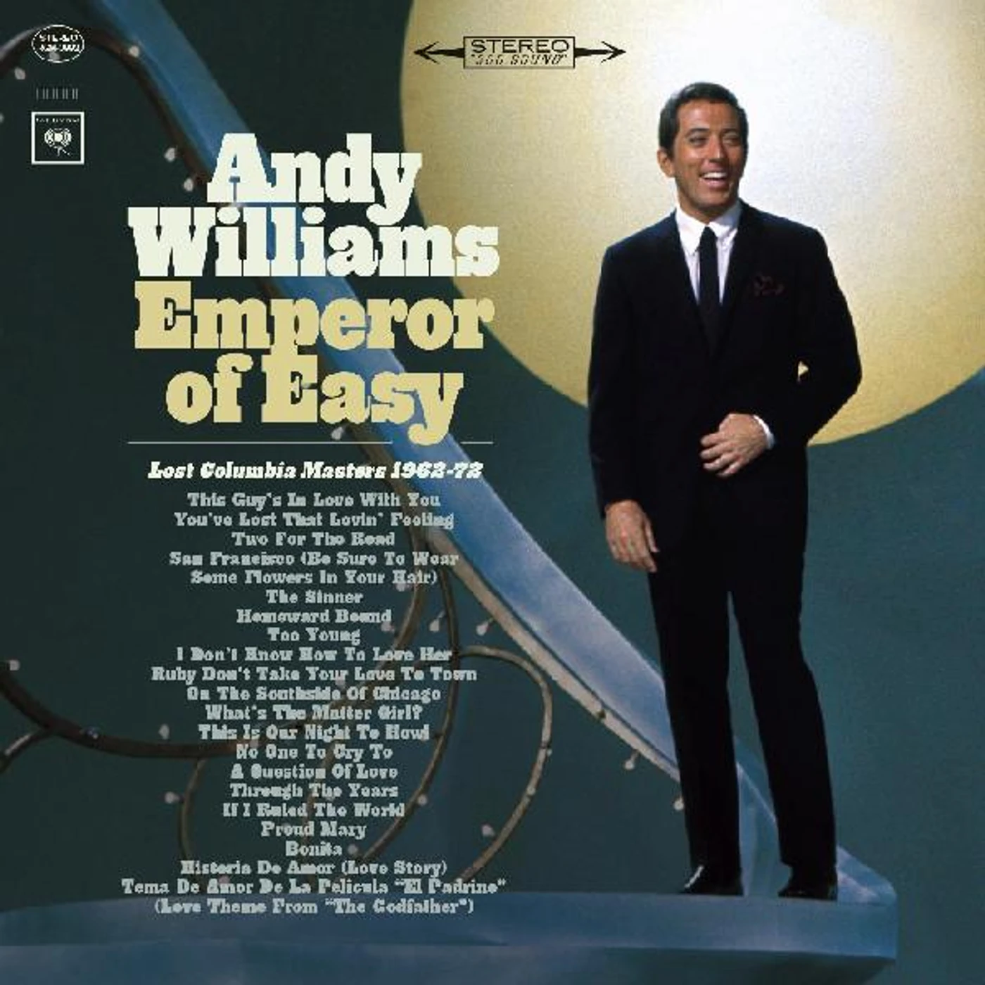 Andy Williams EMPEROR OF EASY--LOST COLUMBIA MASTERS 1962-1972 (PHOTO/LINER NOTES) CD