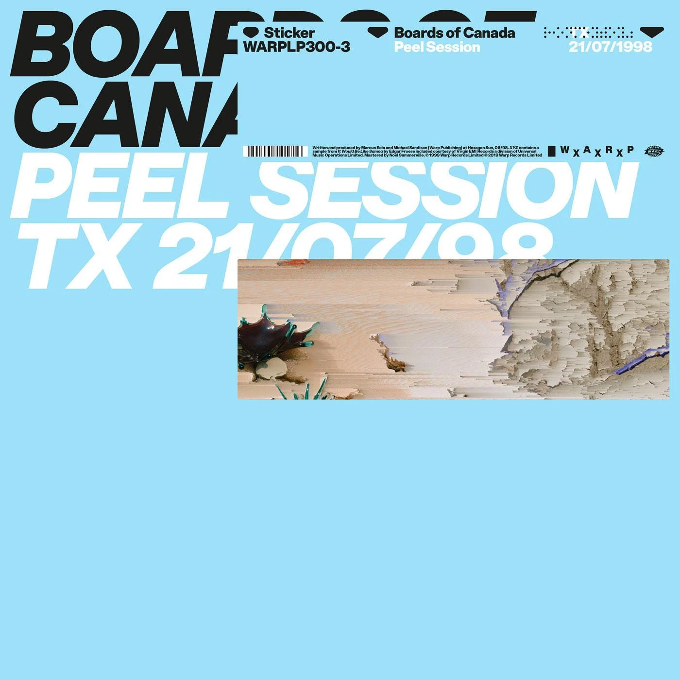 Boards of Canada PEEL SESSION (DL CARD) Vinyl Record