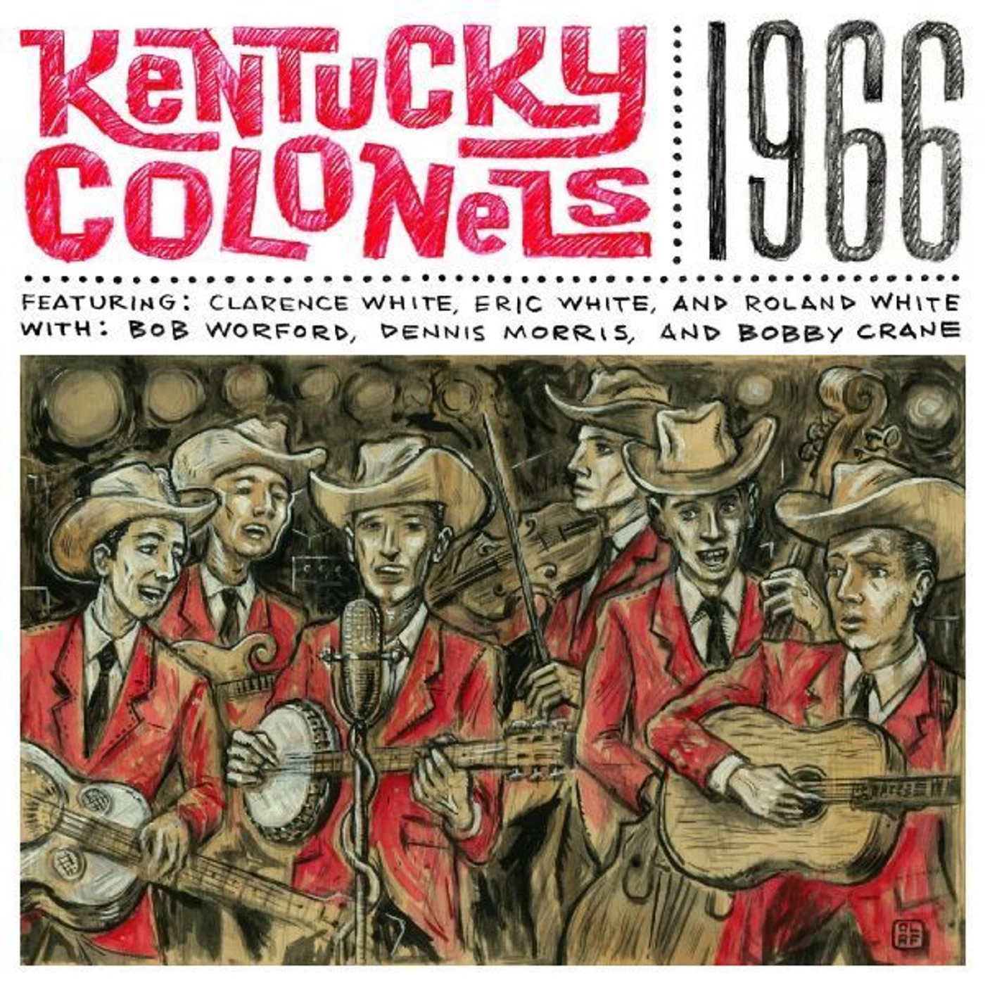 The Kentucky Colonels 1966 Vinyl Record
