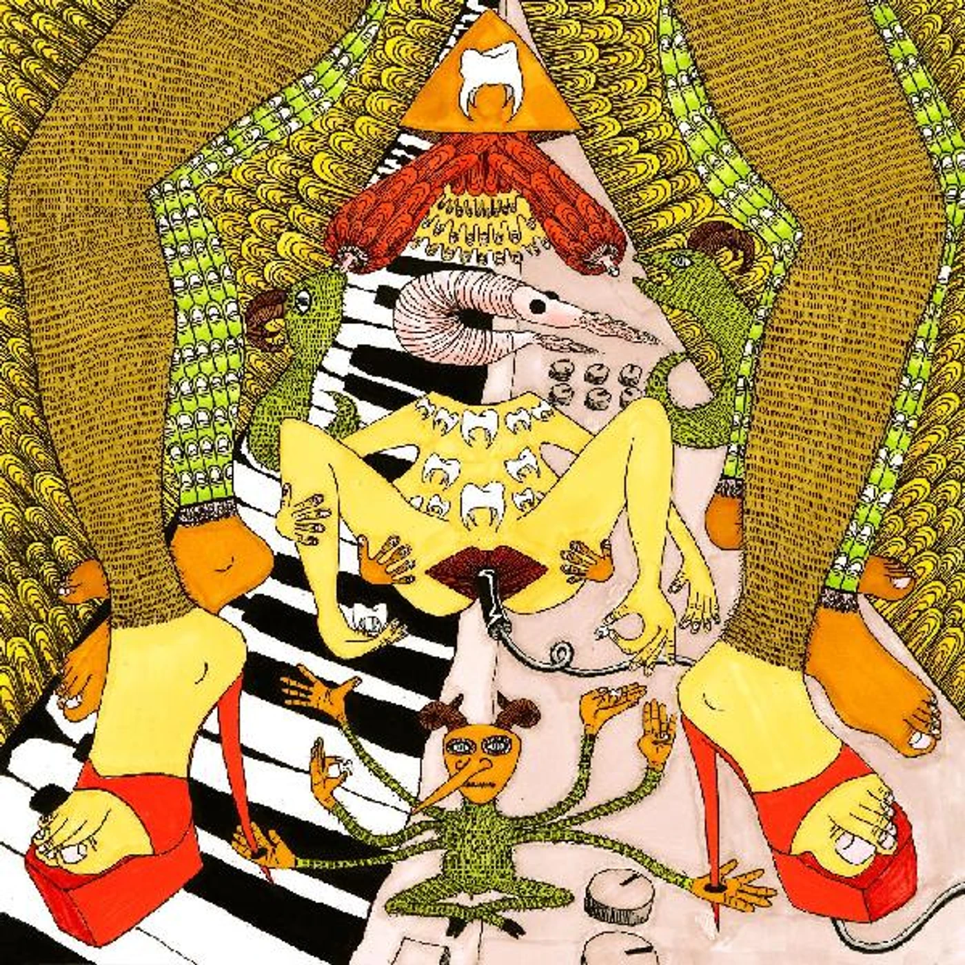 Goat Oh Death (Acid Orange Vinyl) Vinyl Record