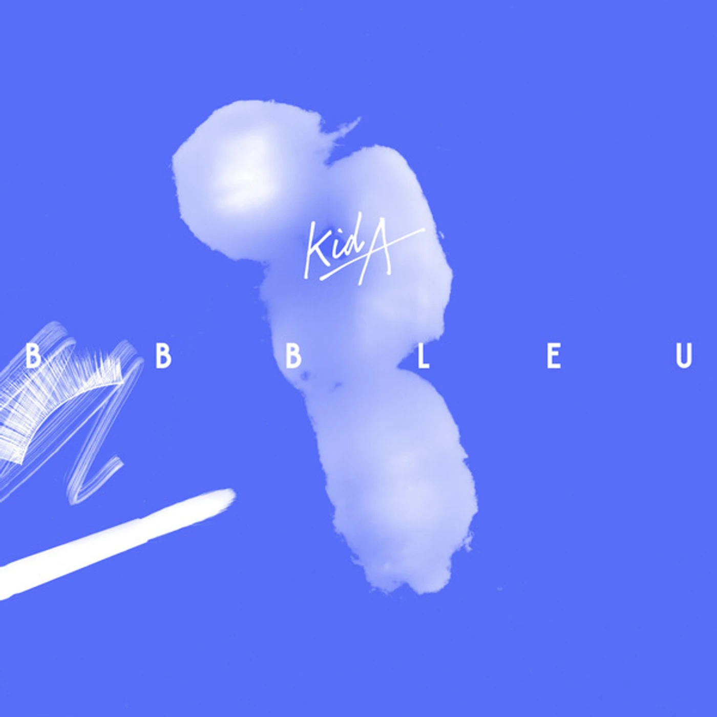 Kid A Bb Bleu Vinyl Record