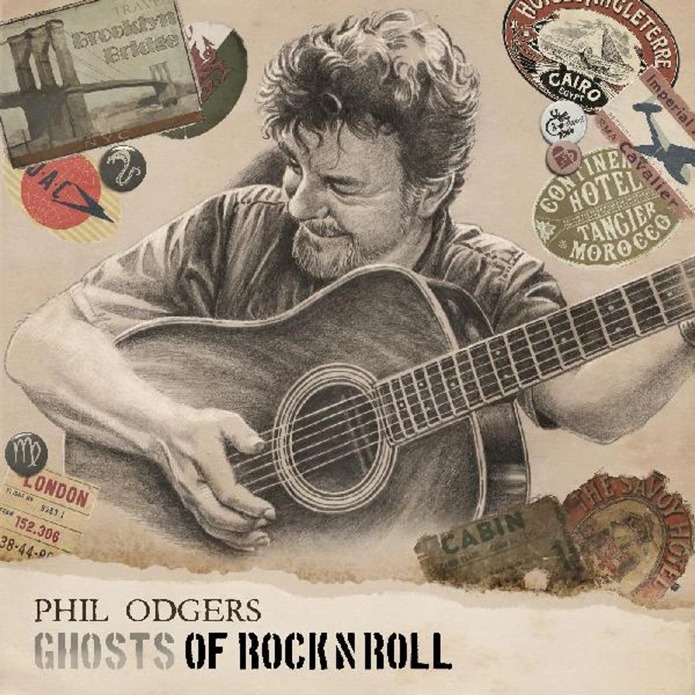 Phil Odgers Ghosts Of Rock N Roll Vinyl Record