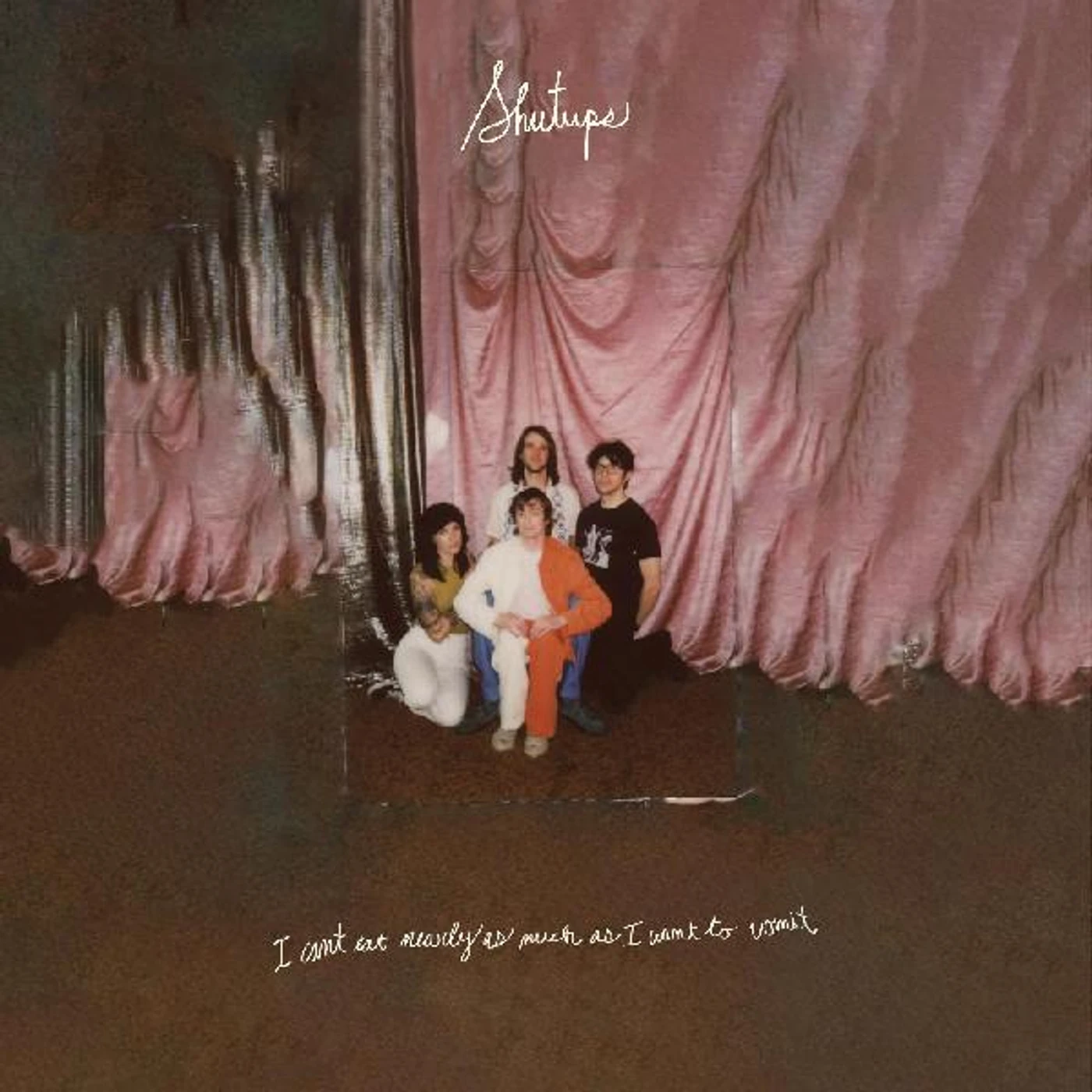 Shutups I CAN'T EAT NEARLY AS MUCH AS I WANT TO VOMIT (GREEN VINYL) Vinyl Record