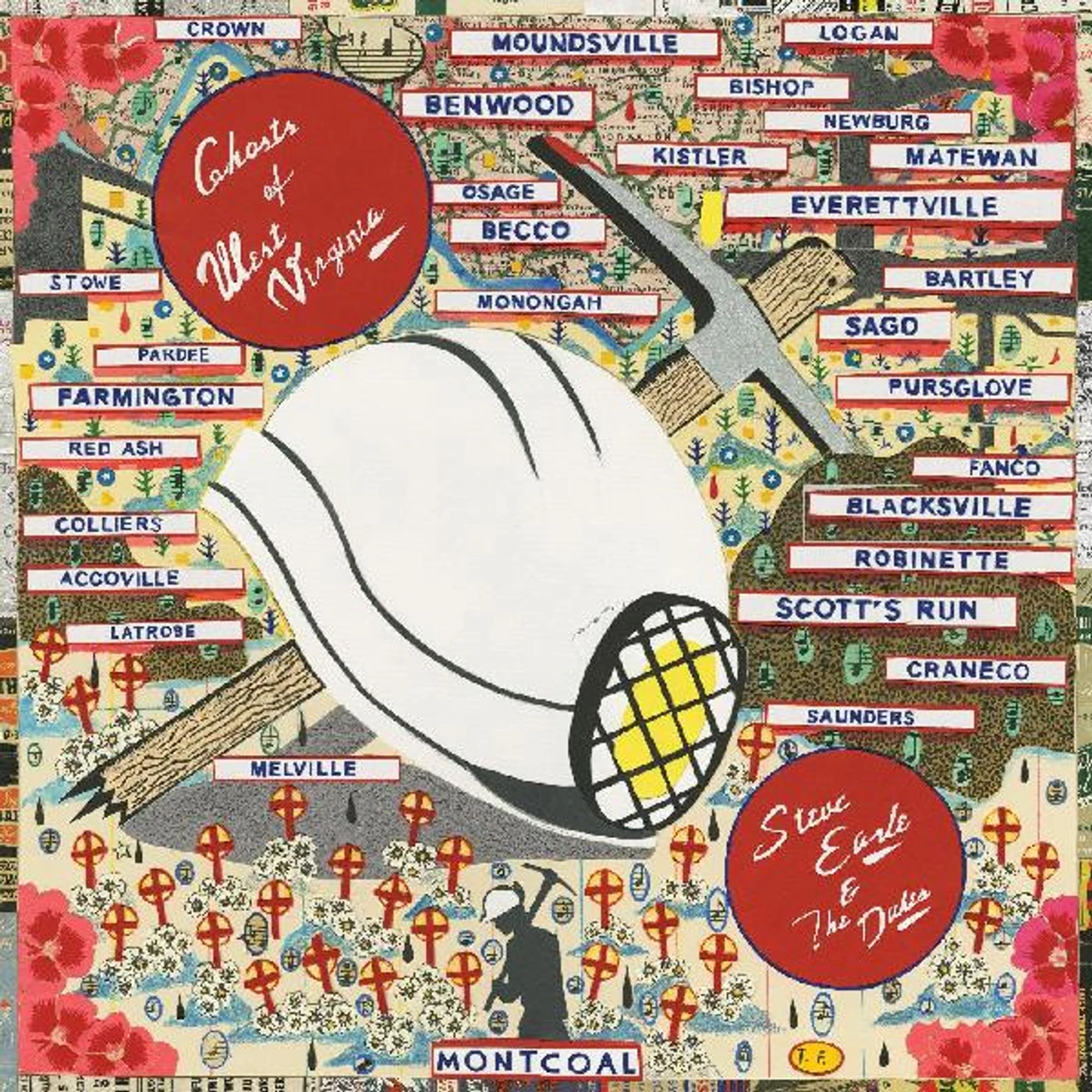 Steve Earle GHOSTS OF WEST VIRGINIA (150G) Vinyl Record