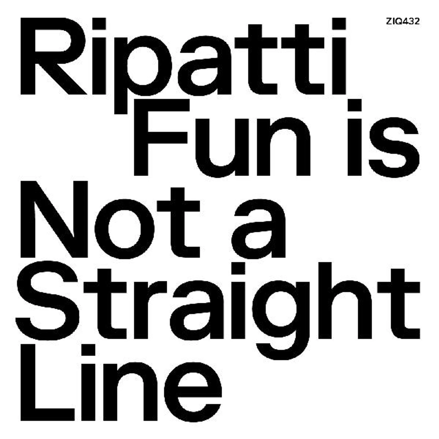 Ripatti Fun Is Not A Straight Line (Ltd Clear Vi Vinyl Record