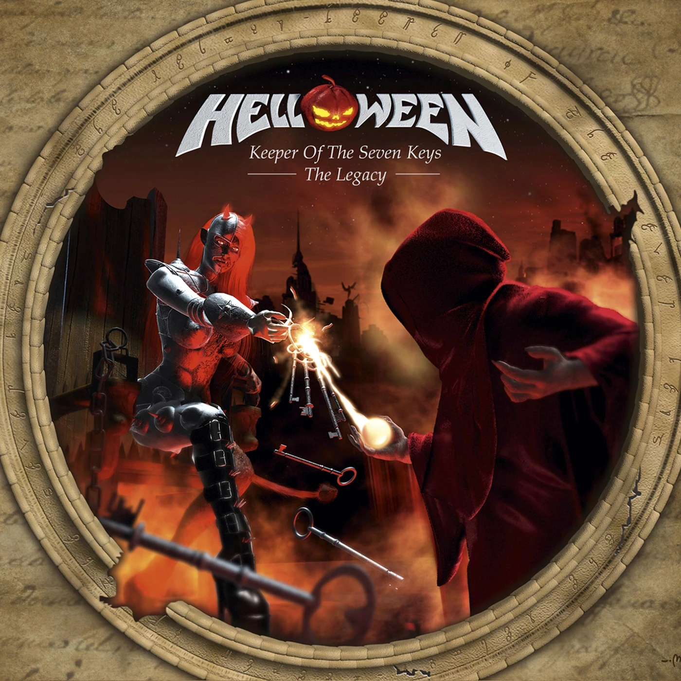 Helloween KEEPER OF THE SEVEN KEYS: THE LEGACY CD