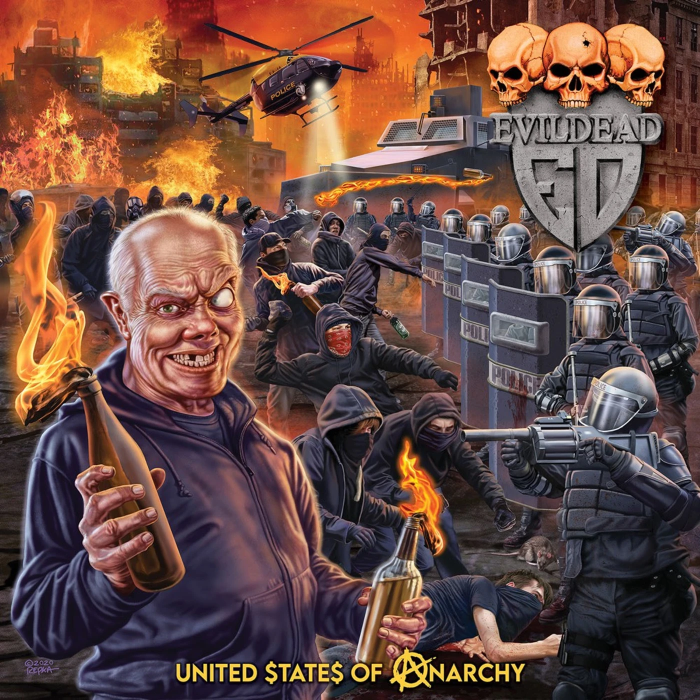 Evildead UNITED STATES OF ANARCHY CD