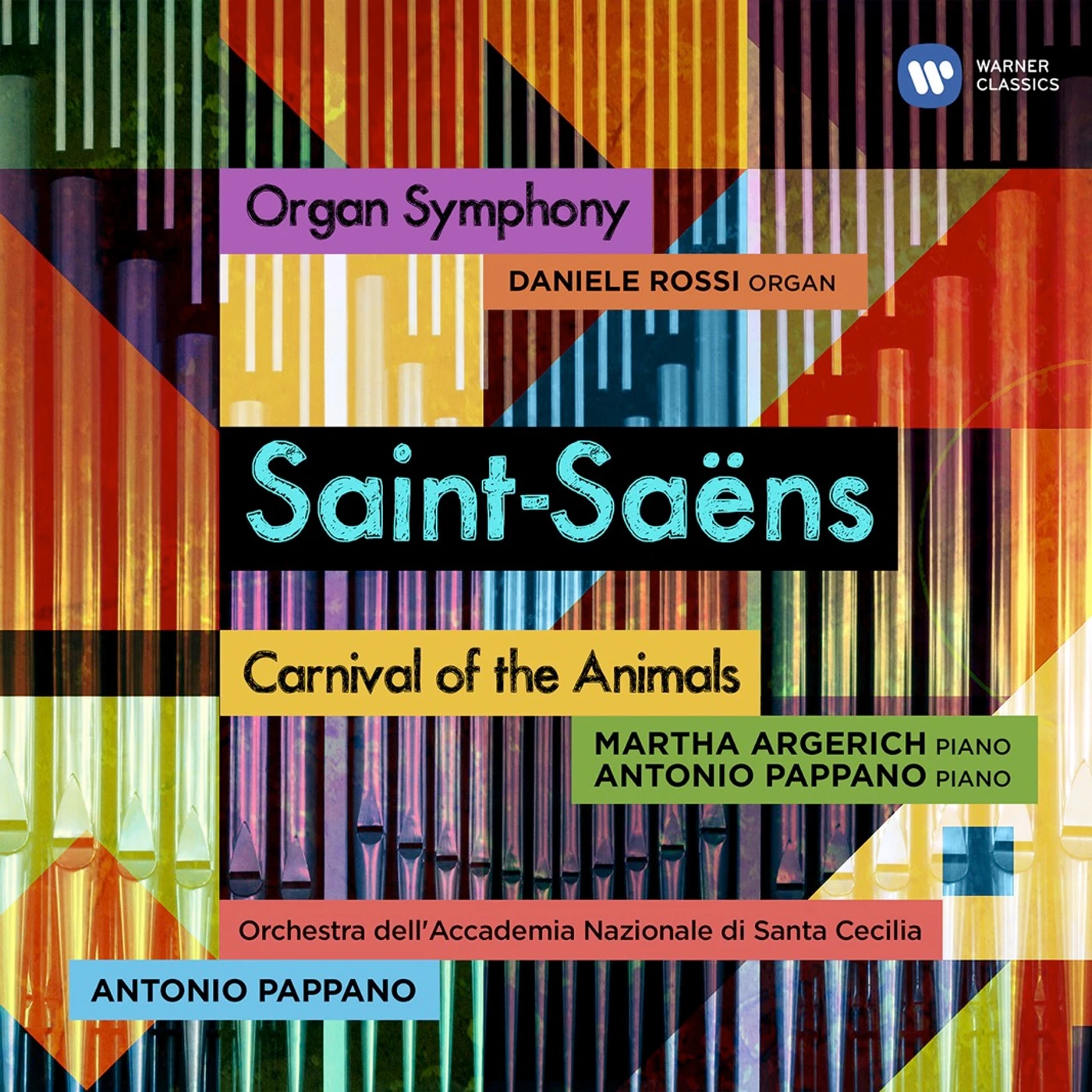 Antonio Pappano Saint-Saens: Organ Symphony and Carnival of The Animals CD