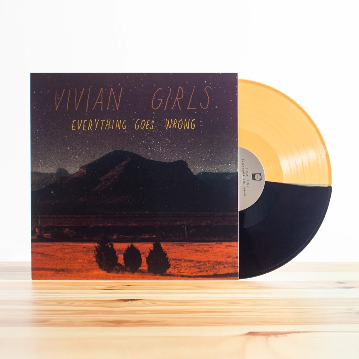 Vivian Girls EVERYTHING GOES WRONG (180G/COLORED VINYL/DL CARD) Vinyl Record