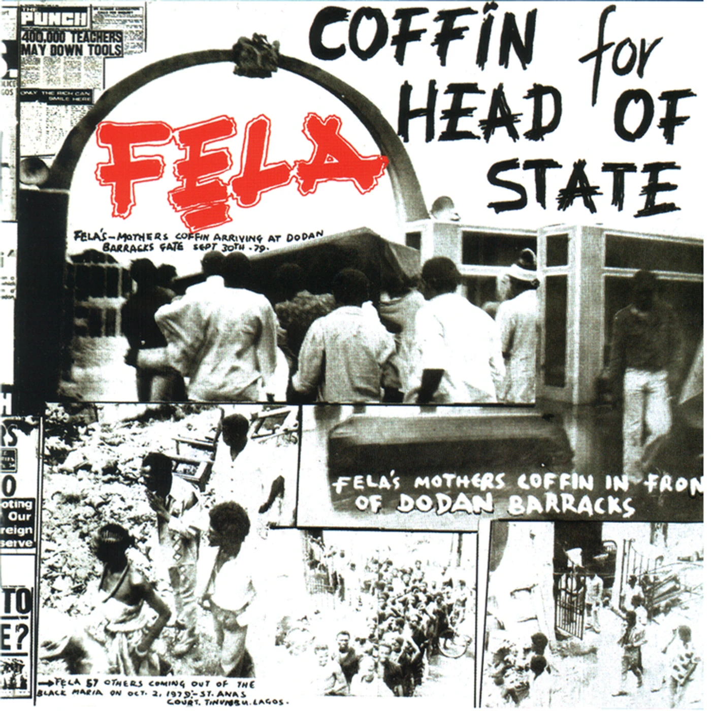 Fela Kuti Coffin for Head of State Vinyl Record