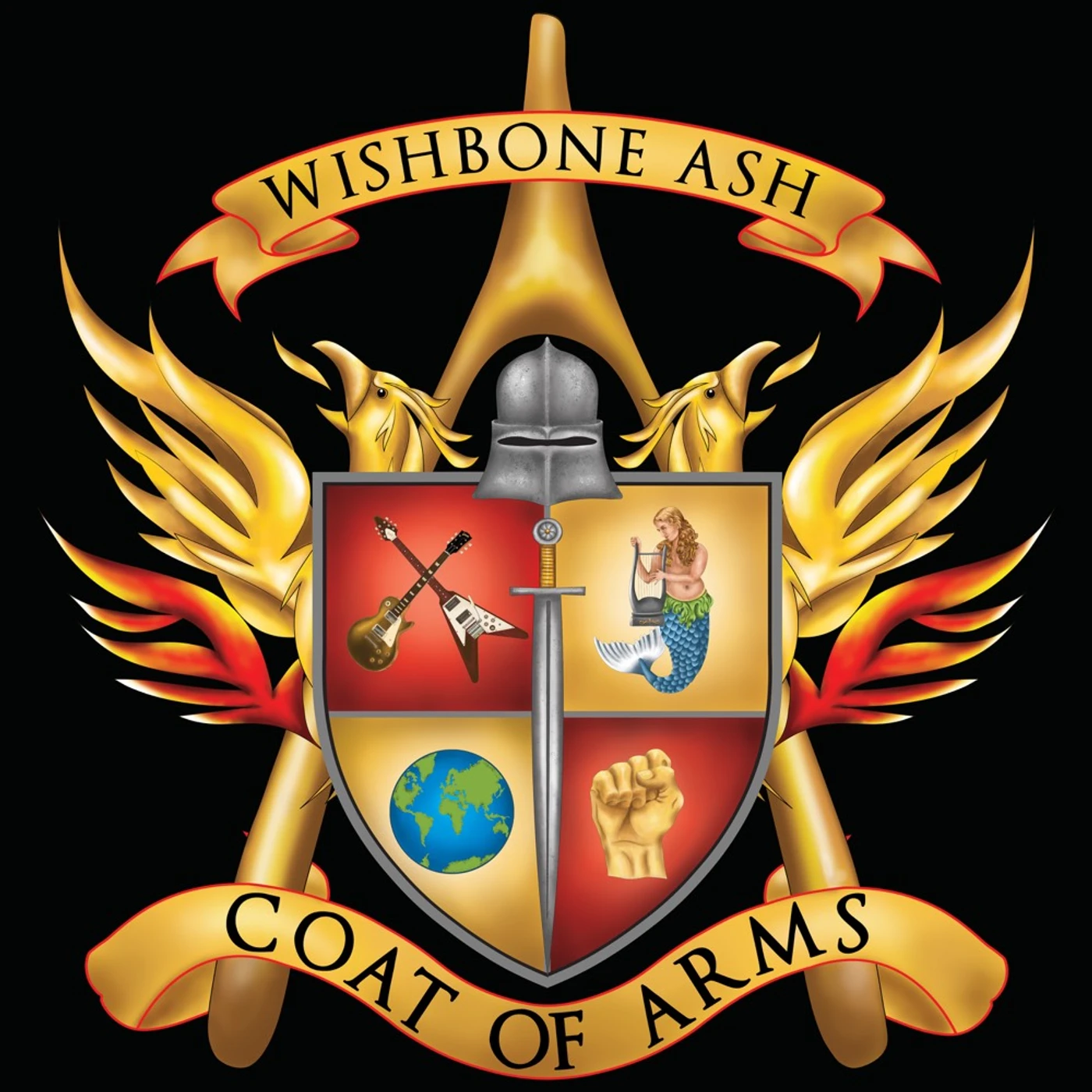 Wishbone Ash COAT OF ARMS Vinyl Record