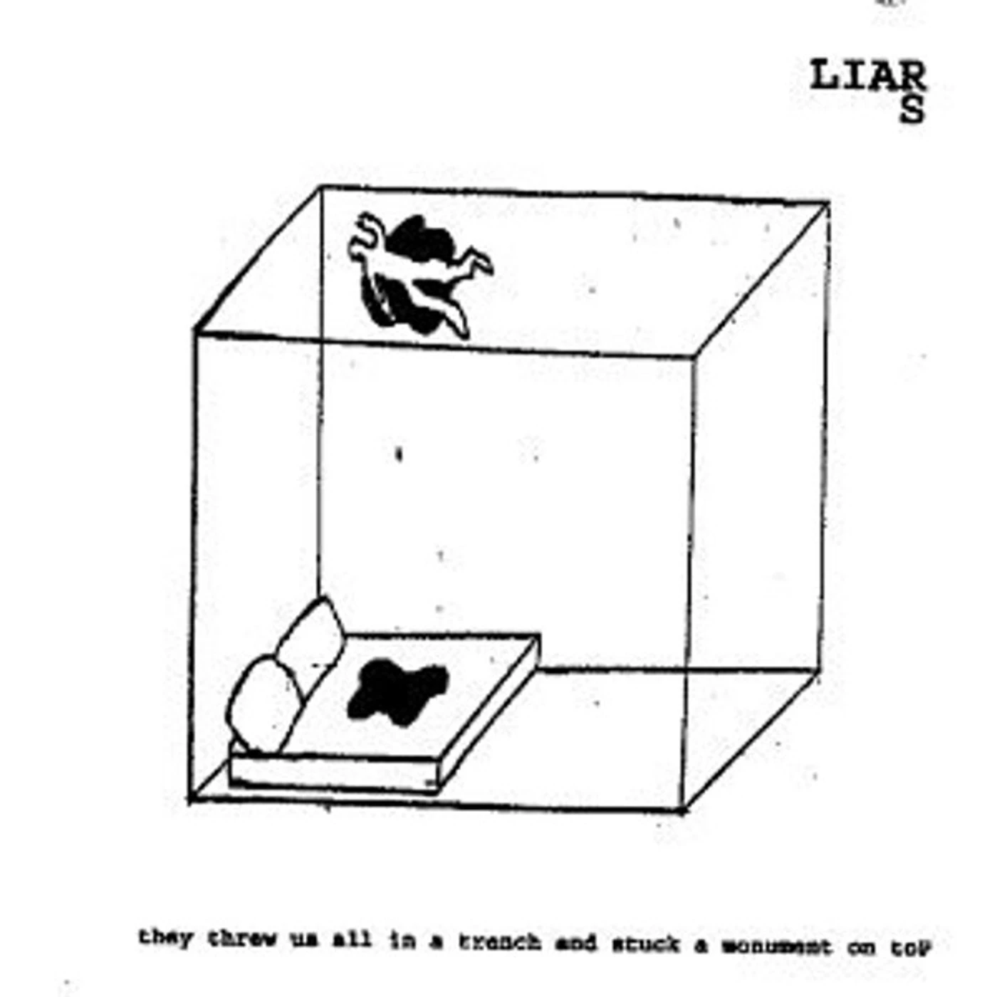 Liars They Threw Us All In A Trench vinyl record
