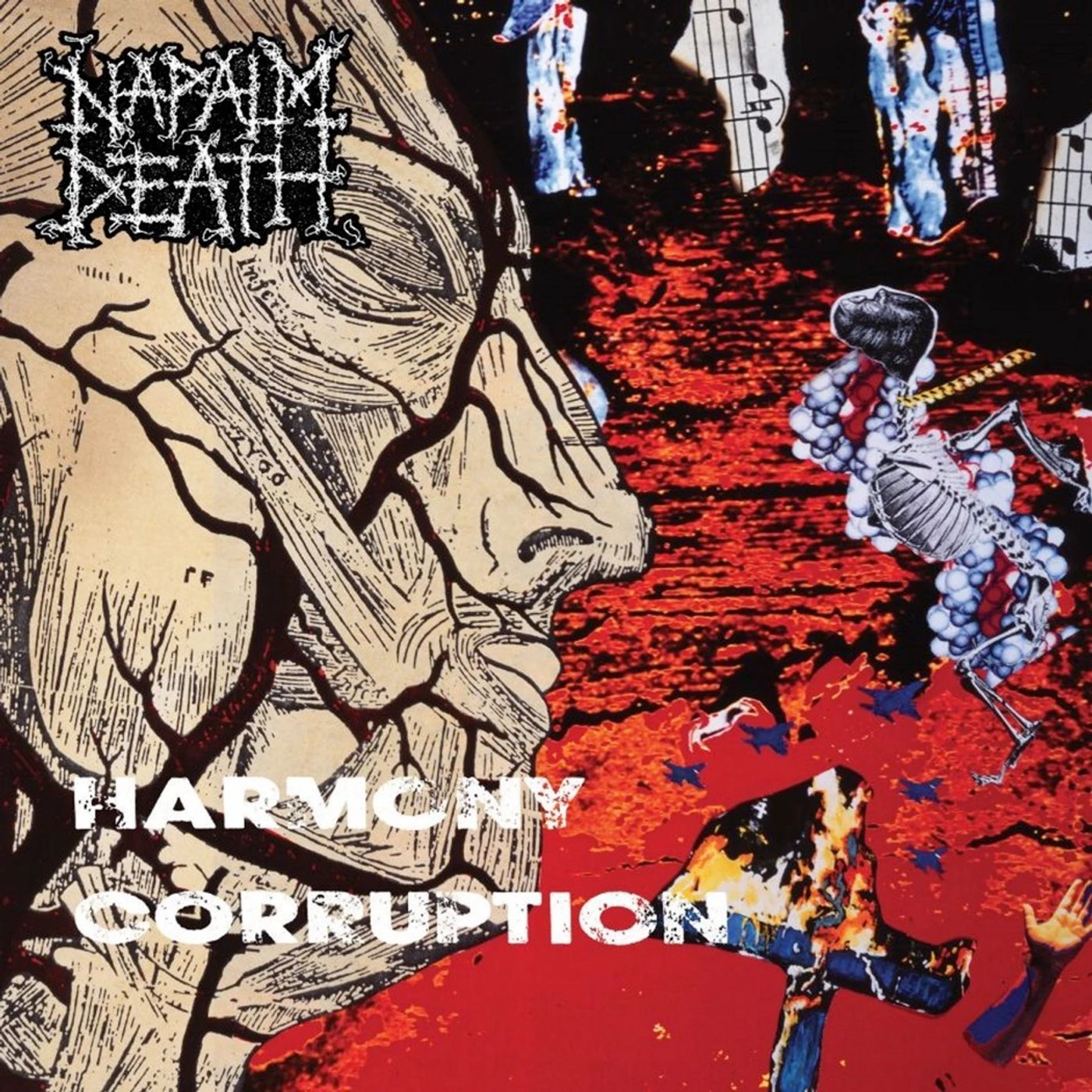 Napalm Death Harmony Corruption Vinyl Record