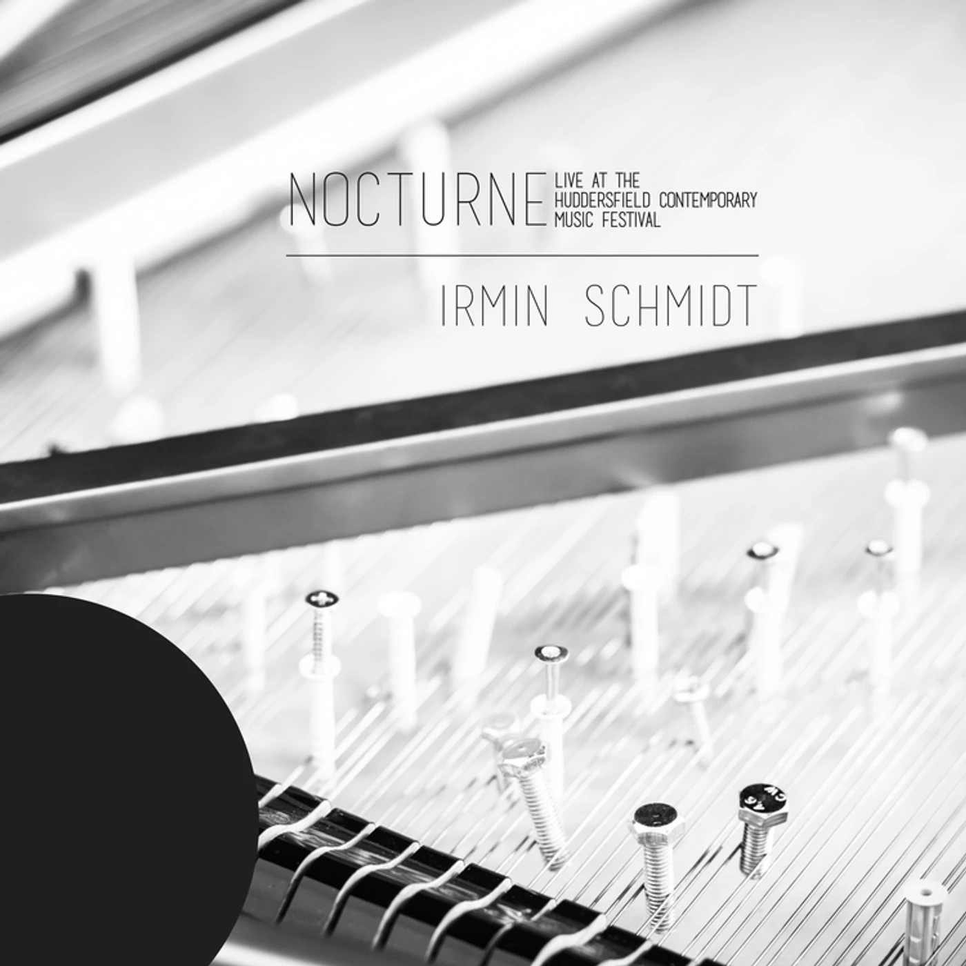 Irmin Schmidt NOCTURNE (LIVE AT THE HUDDERSFIELD CONTEMPORARY MUSIC FESTIVAL) (LIMITED EDITION WHITE VINYL) Vinyl Record