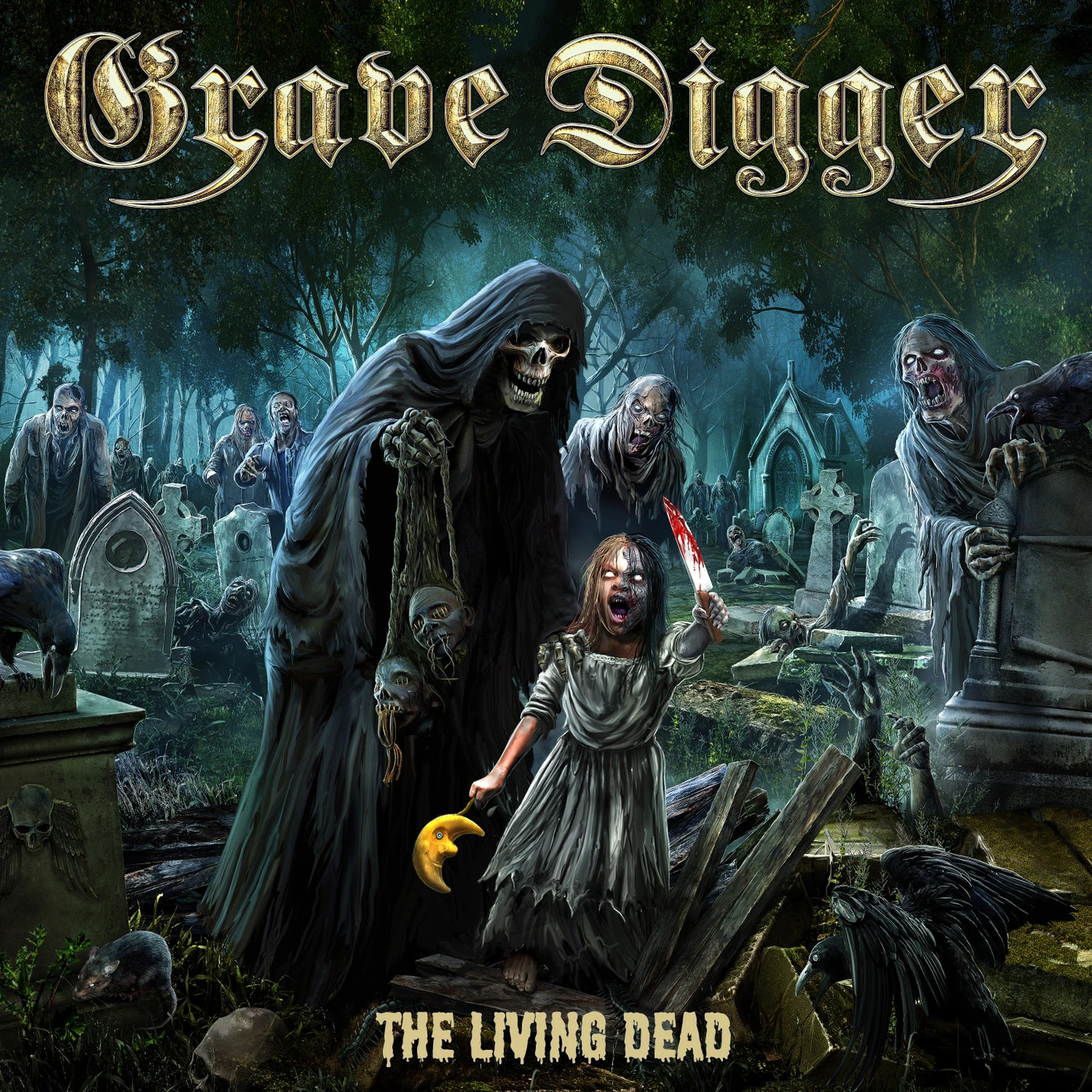 Grave Digger LIVING DEAD Vinyl Record