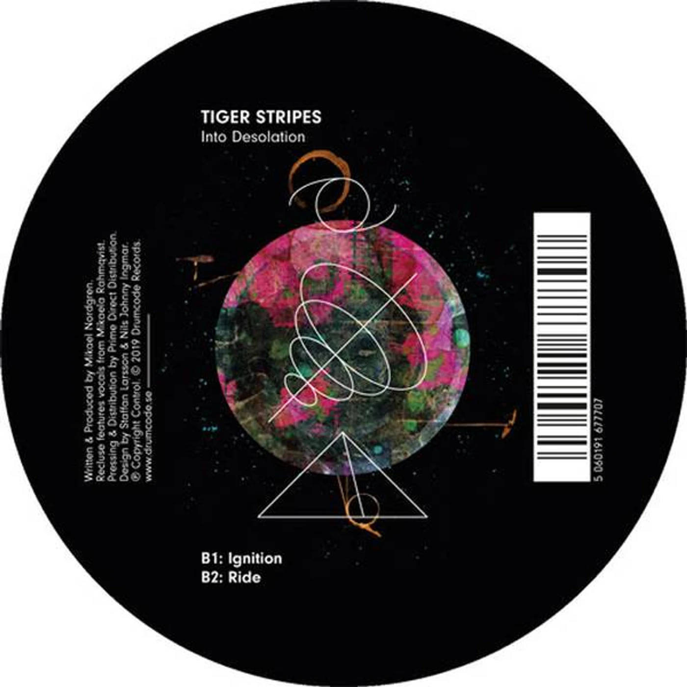 Tiger Stripes Into desolation Vinyl Record