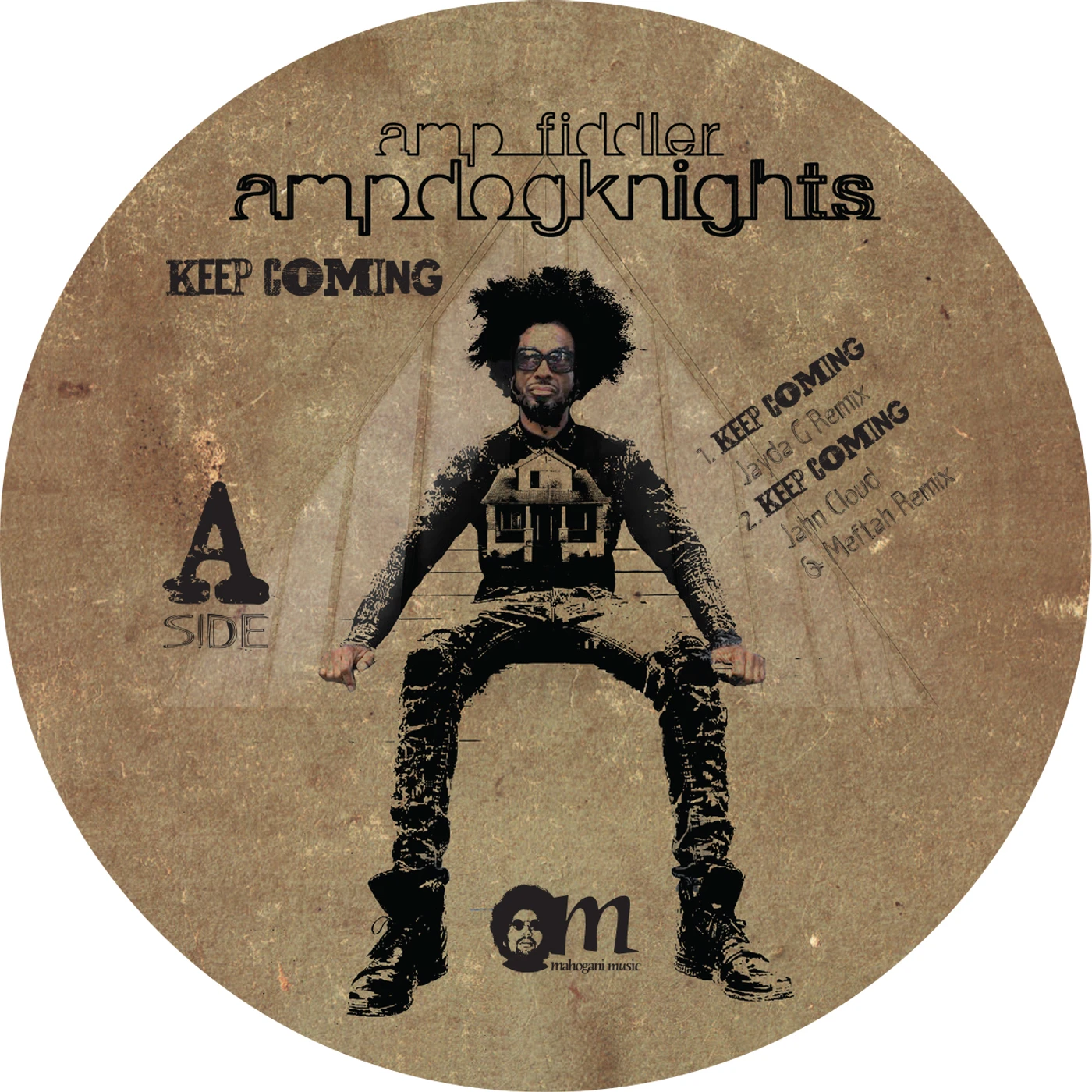 Amp Fiddler Keep Coming (Remixes) Vinyl Record