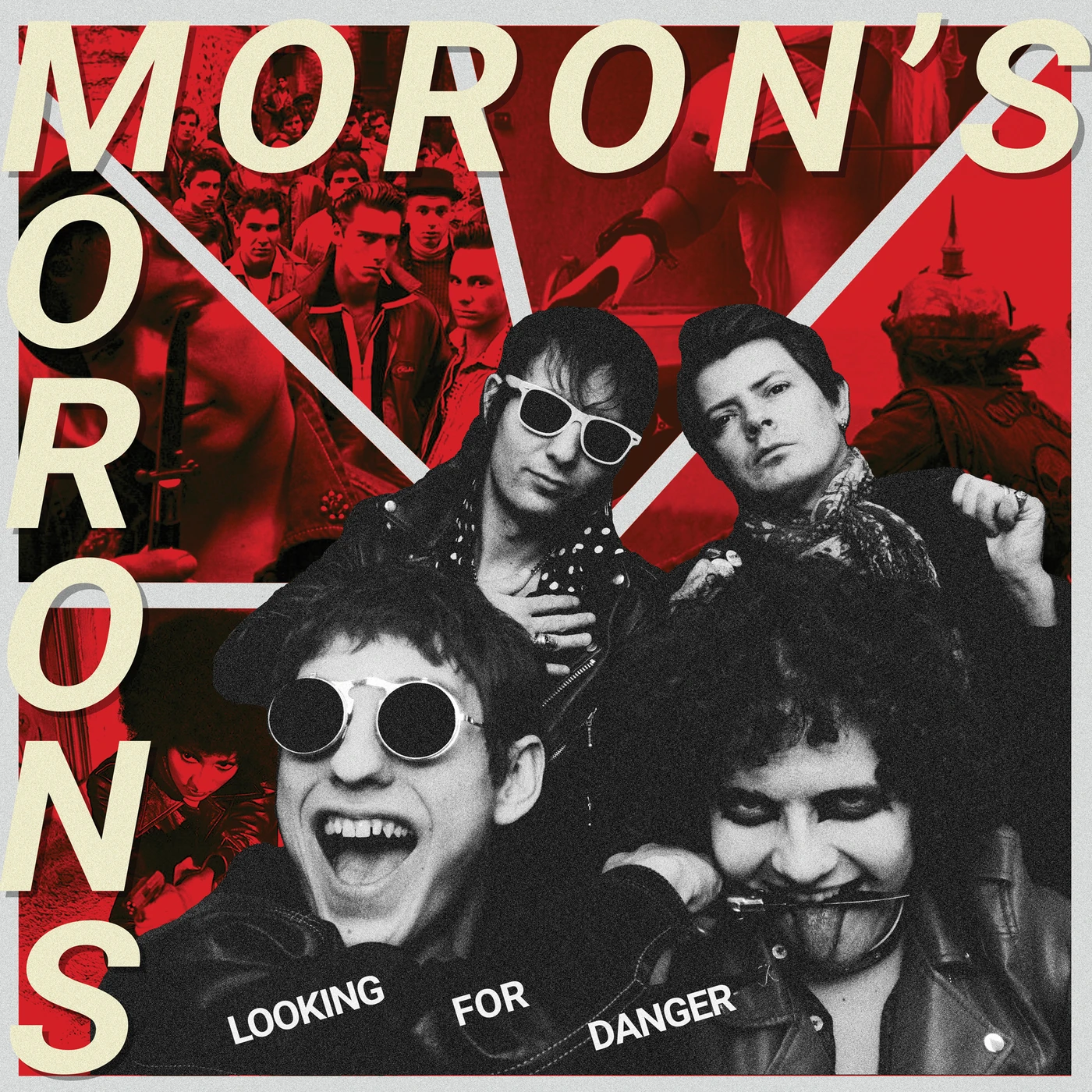 Moron's Morons LOOKING OR DANGER Vinyl Record