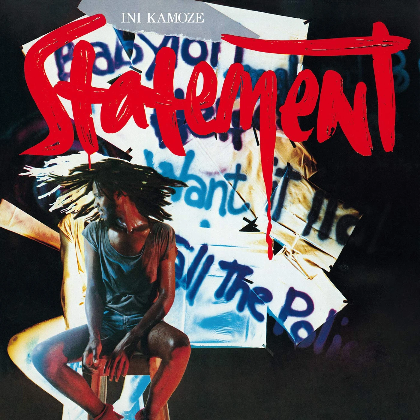 iNi Kamoze STATEMENT (180G AUDIOPHILE VINYL/PRODUCED BY SLY DUNBAR & ROBBIE SHAKESPEARE/IMPORT) Vinyl Record